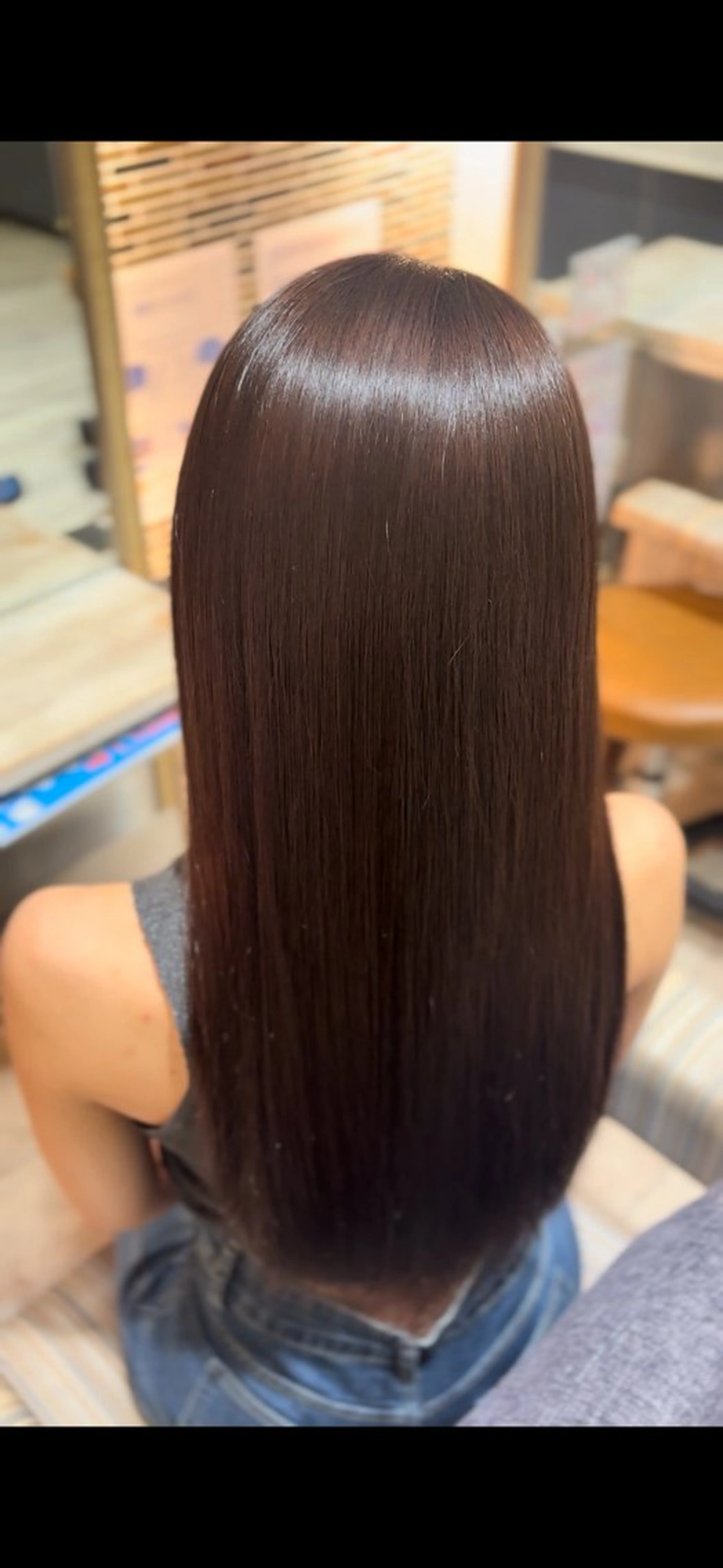 ロング 杉本 奈々美のヘアスタイル