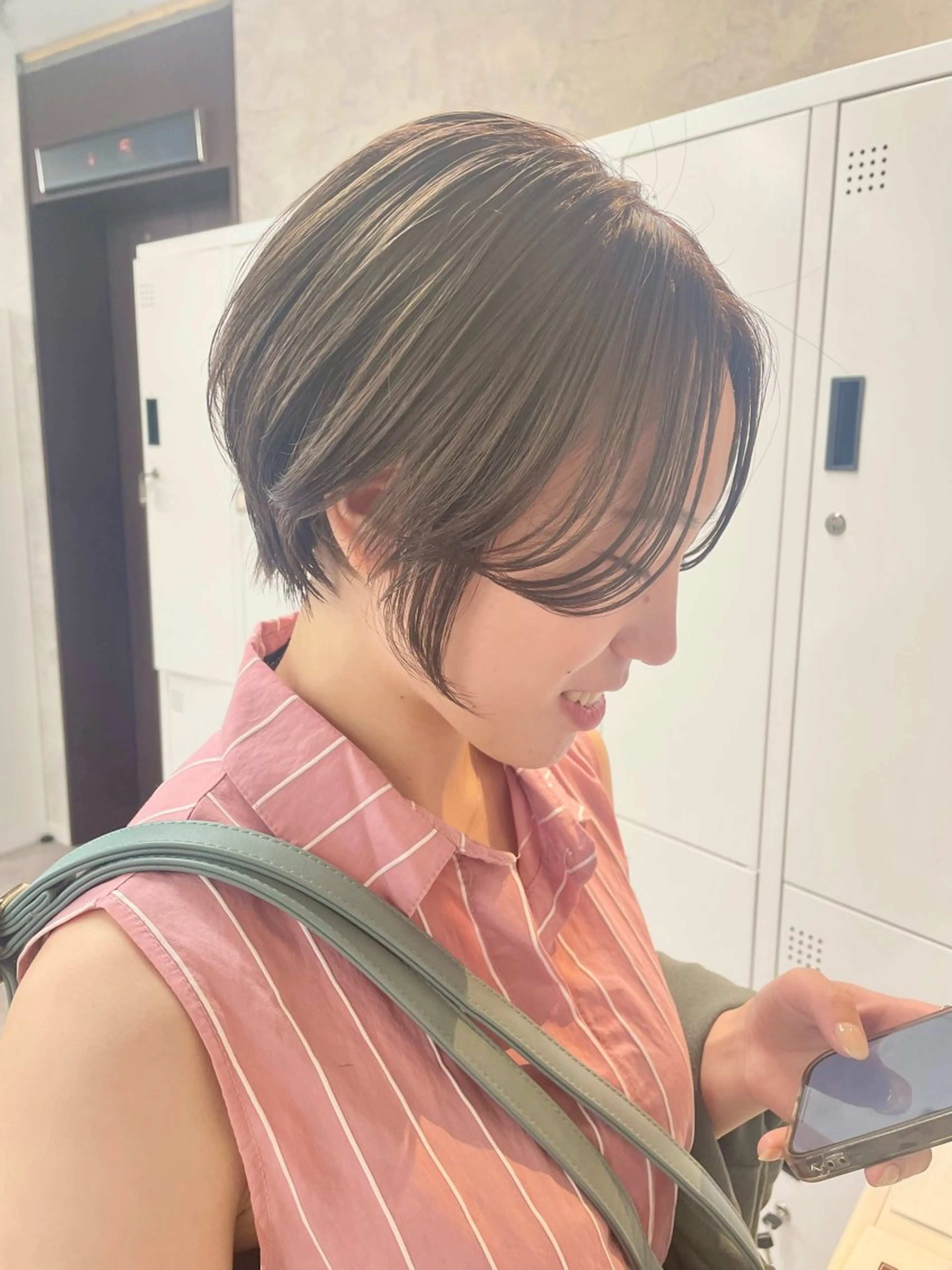 ショート カット ヘアカラー トリートメント ヘアセット limit陽平 ショート/ボブのヘアスタイル