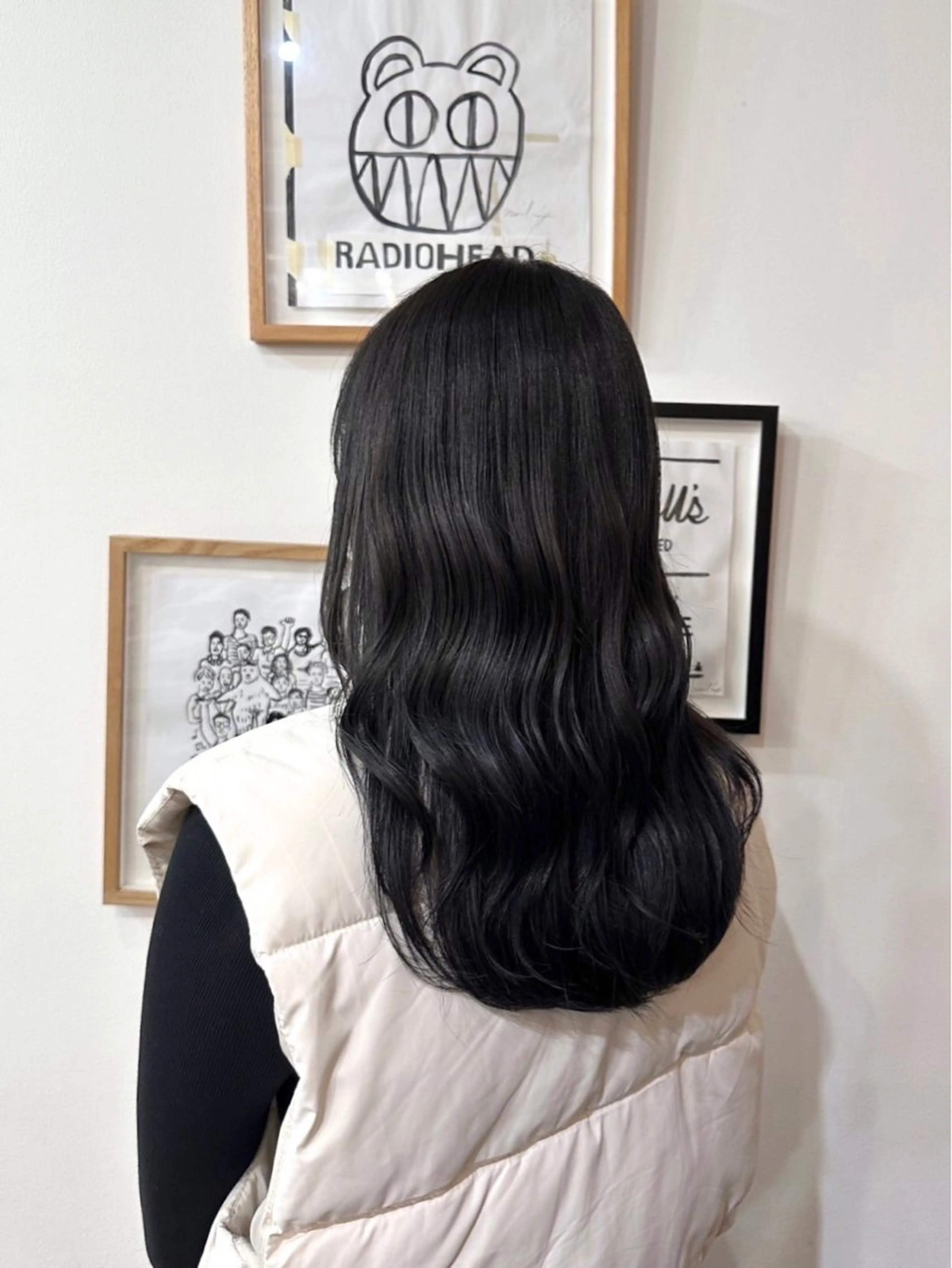 セミロング カラー 韓国風ヘア 磯　亜由香🌼 ブリーチ/ボブカットのヘアスタイル