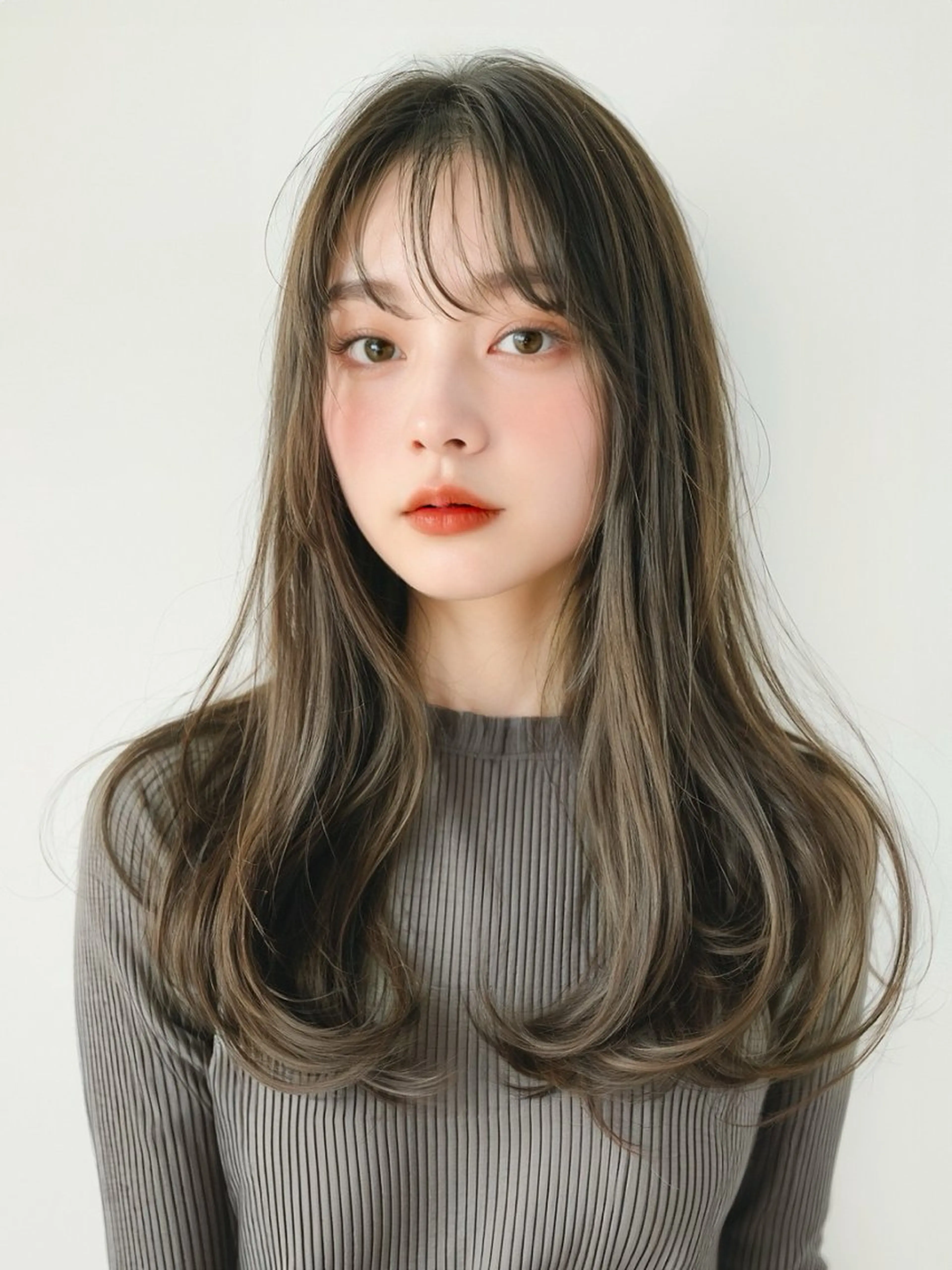ロング カラー 小松崎 友宏のヘアスタイル