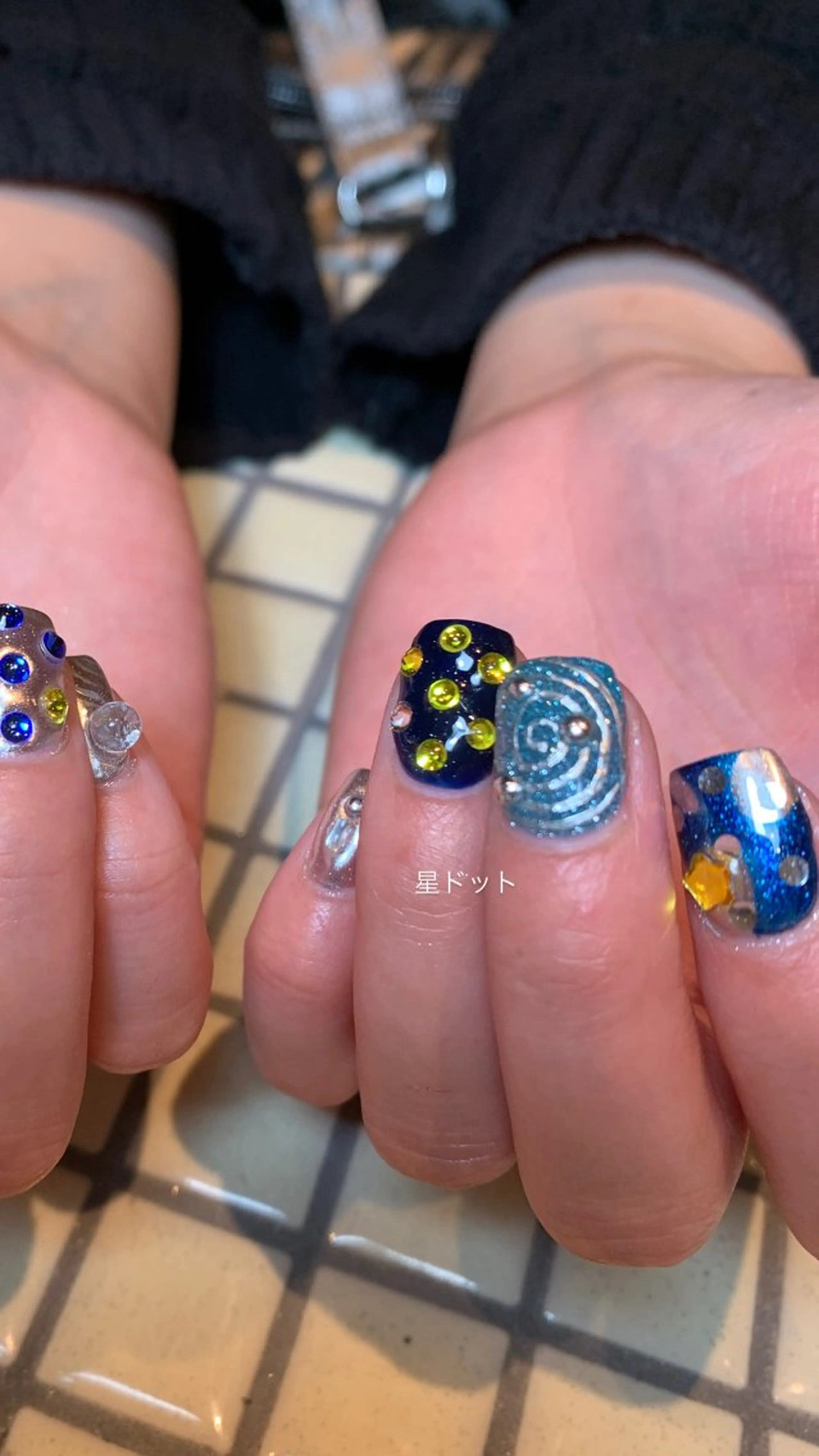 ネイル 持ち込み ハンドネイル JESSIE RIKOのネイルデザイン