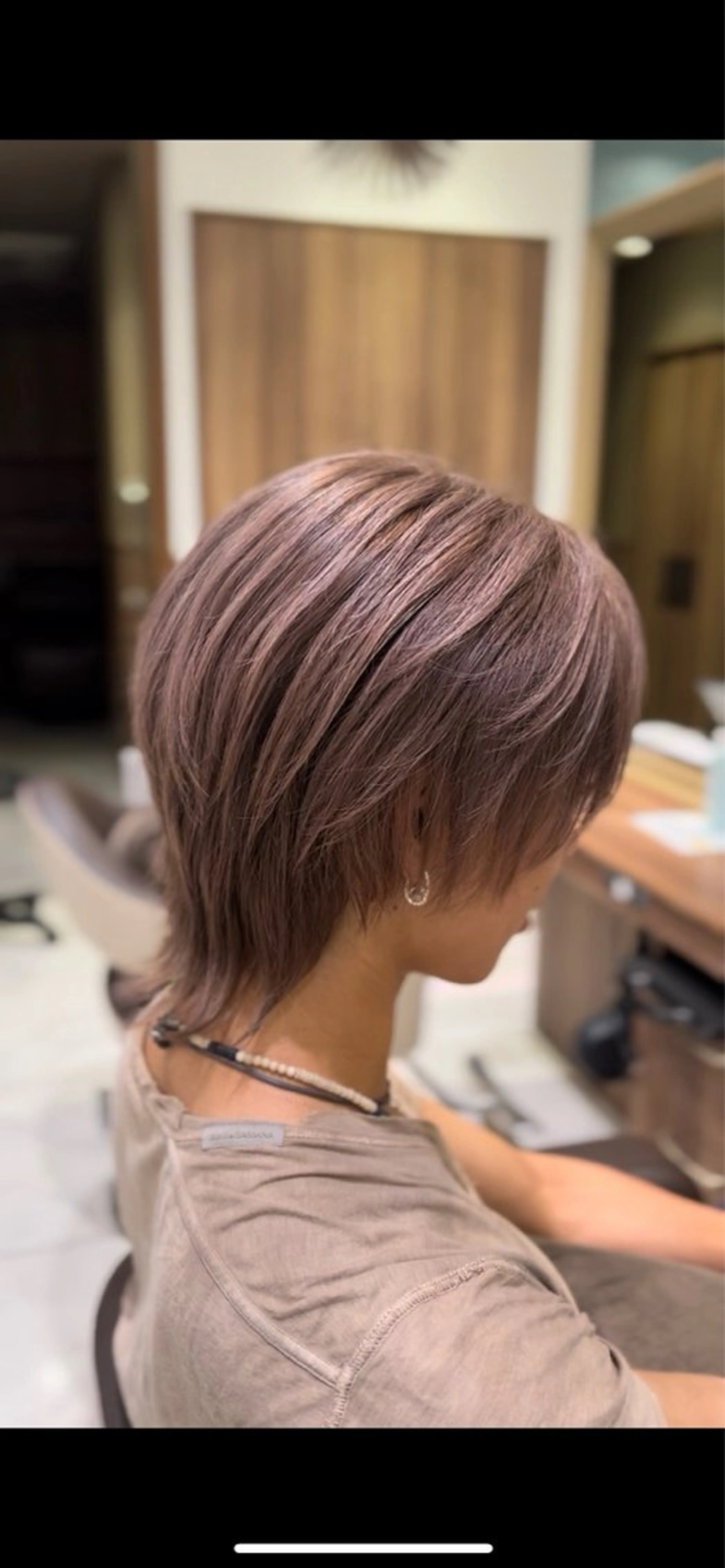 カラー ベージュカラー ピンクカラー ピンクベージュ ash平井店/永木 空✂️のヘアスタイル