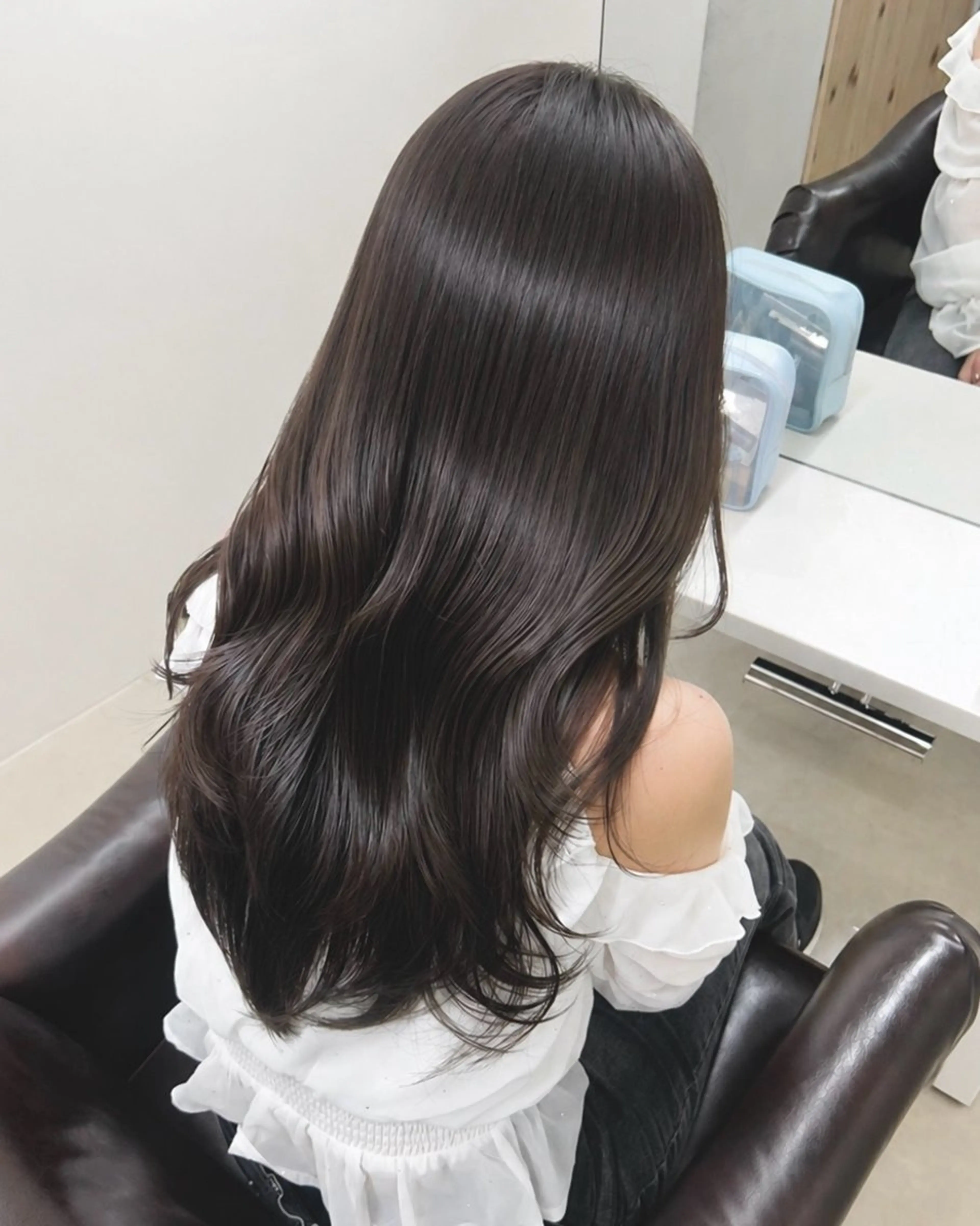 ロング カラー ヘアカラー トリートメント ヘアセット 新宿/透明感カラー/ masato🇰🇷のヘアスタイル
