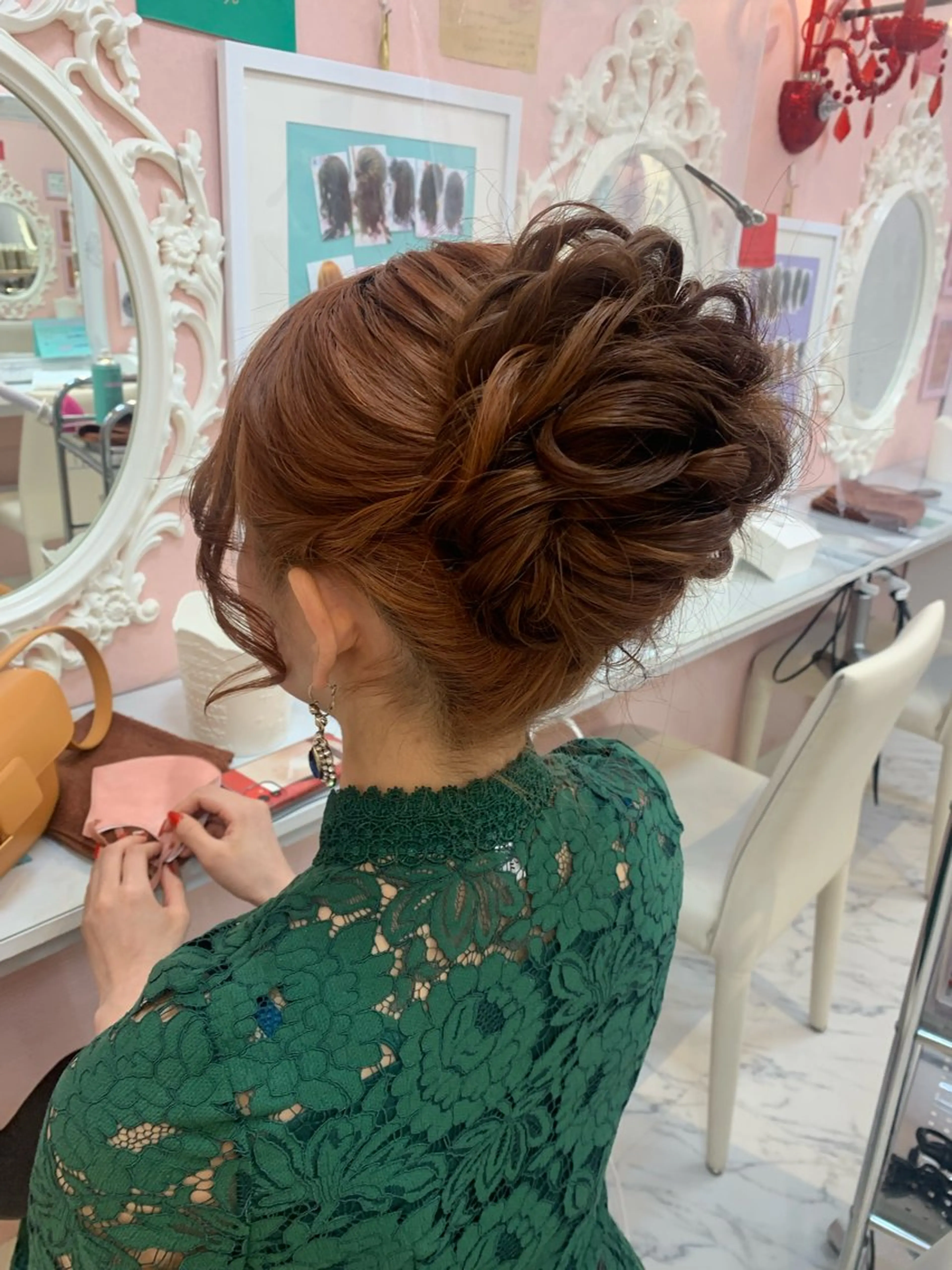 ロング ヘアセット 縮毛矯正／レイヤー／ 🩵mizukiのヘアスタイル