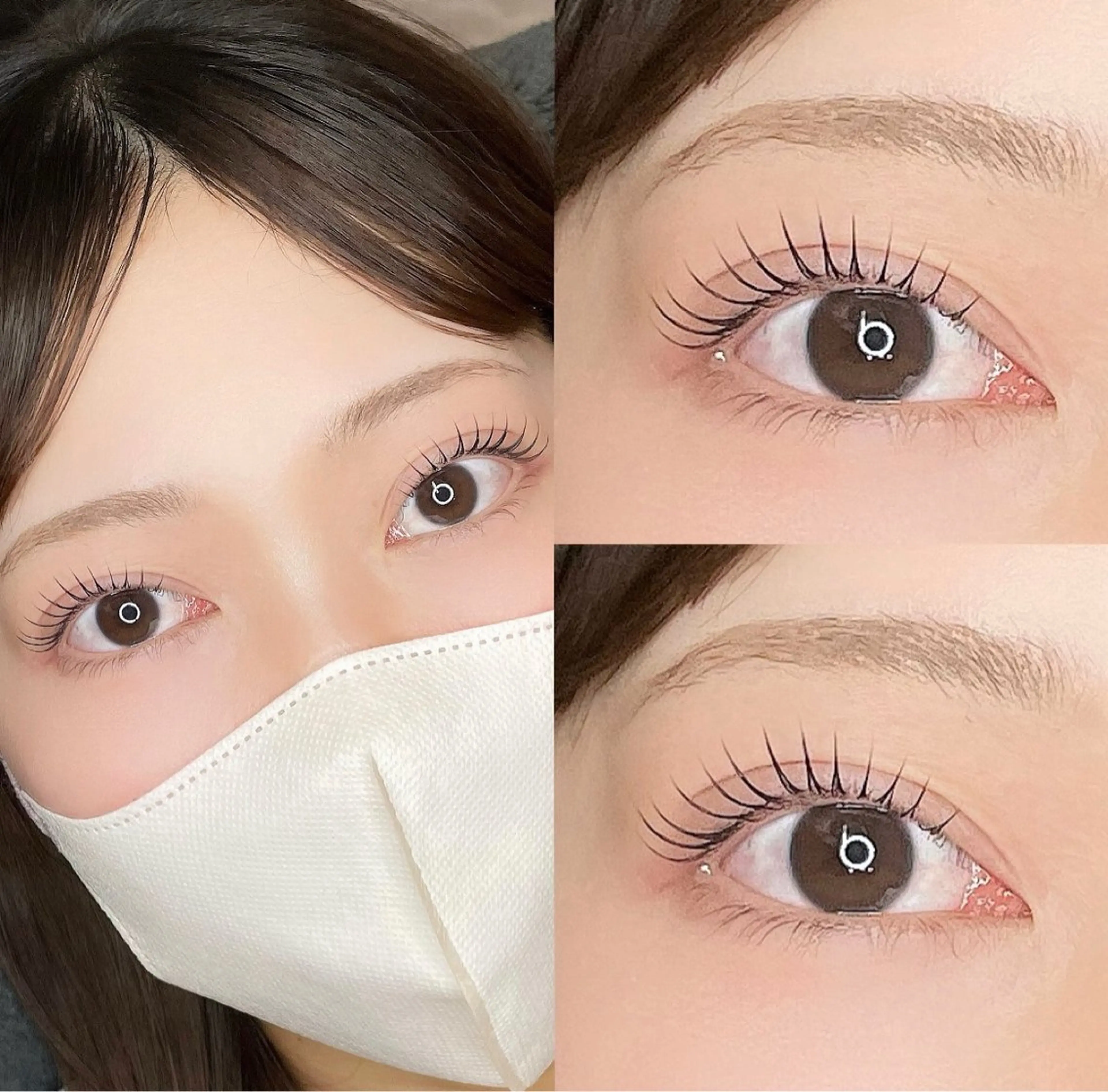 マツエク・マツパ まつげパーマ 一重×まつ毛パーマ マツパ MA MI💟のマツエク・マツパデザイン