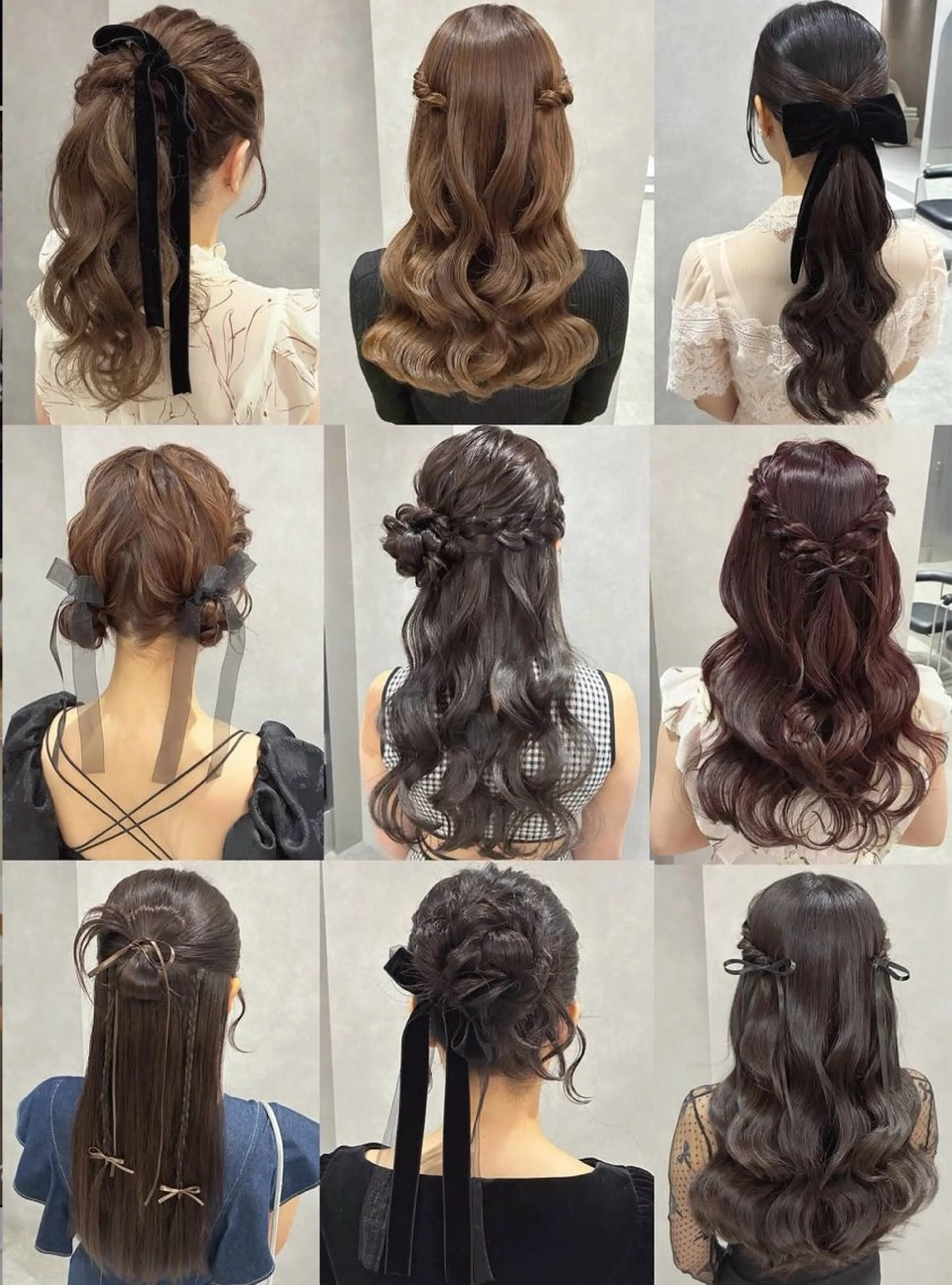 【新規限定✨️】ヘアセット🐈⬛🎶 結婚式の参列や推し活の前に🫧(土日+500円)の写真