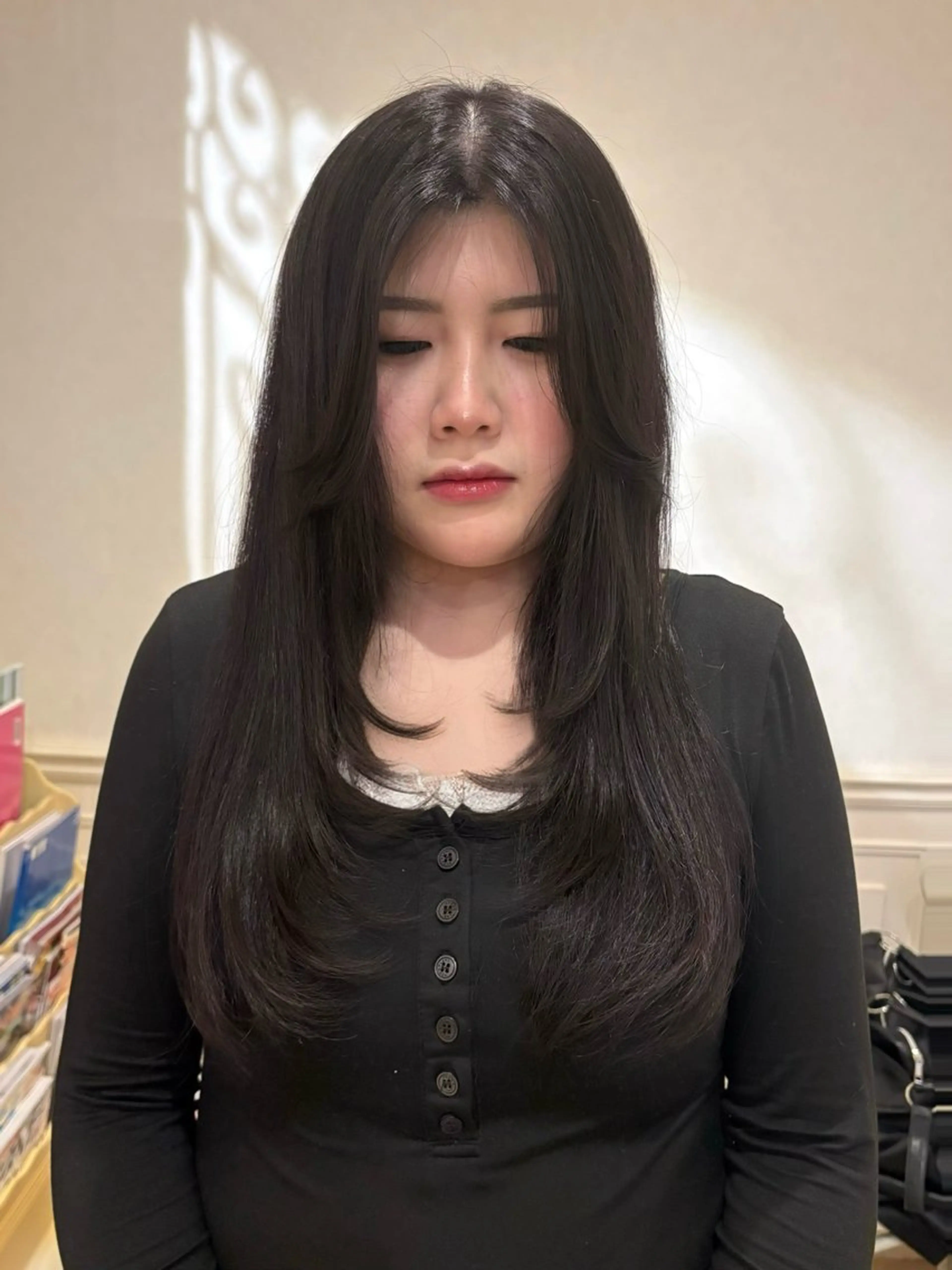 ロング 艶感暖色カラー🥀/ レイヤー / れいかのヘアスタイル