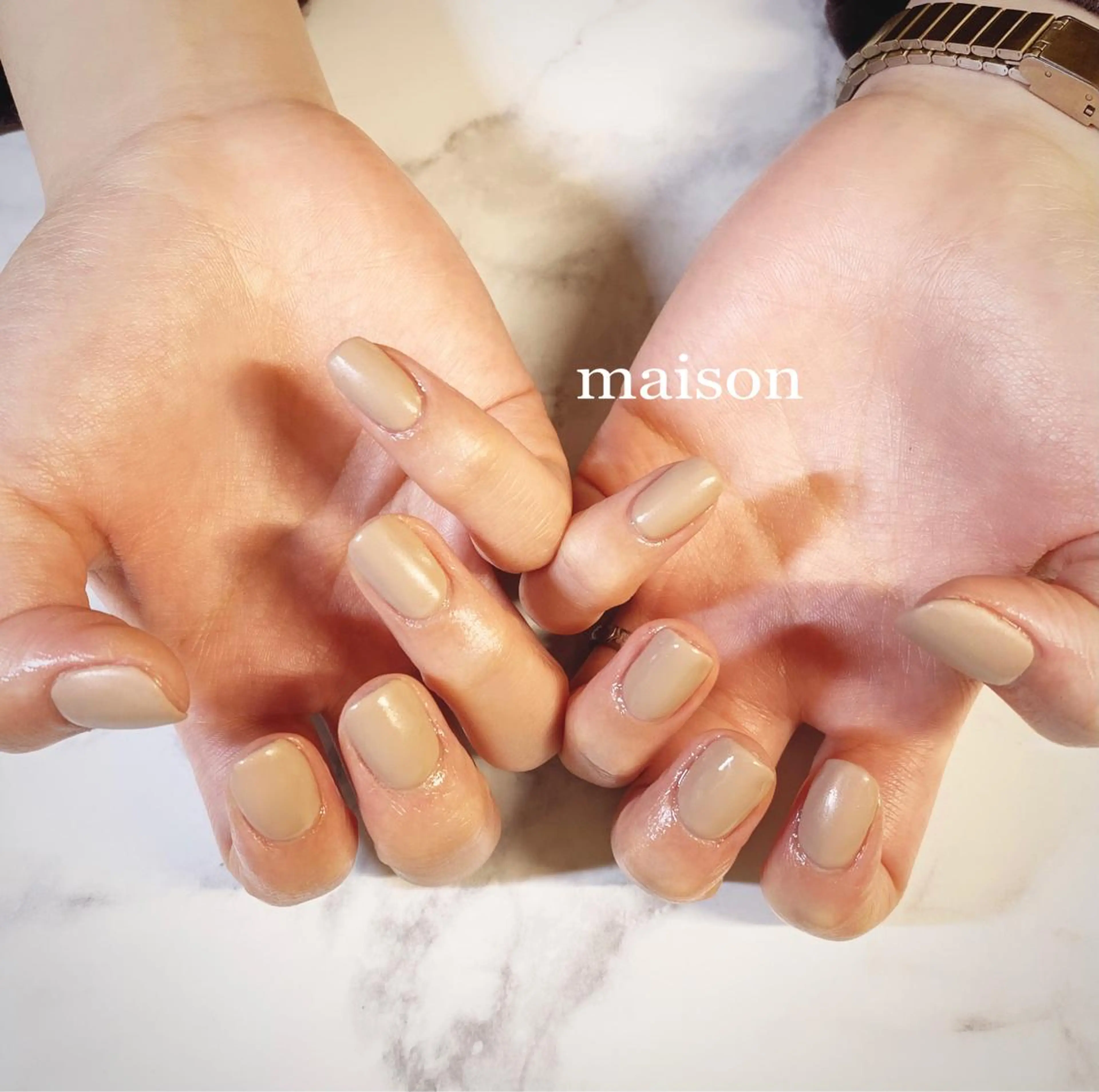 ネイル マットネイル ハンドネイル ISHIHARA KANAのネイルデザイン