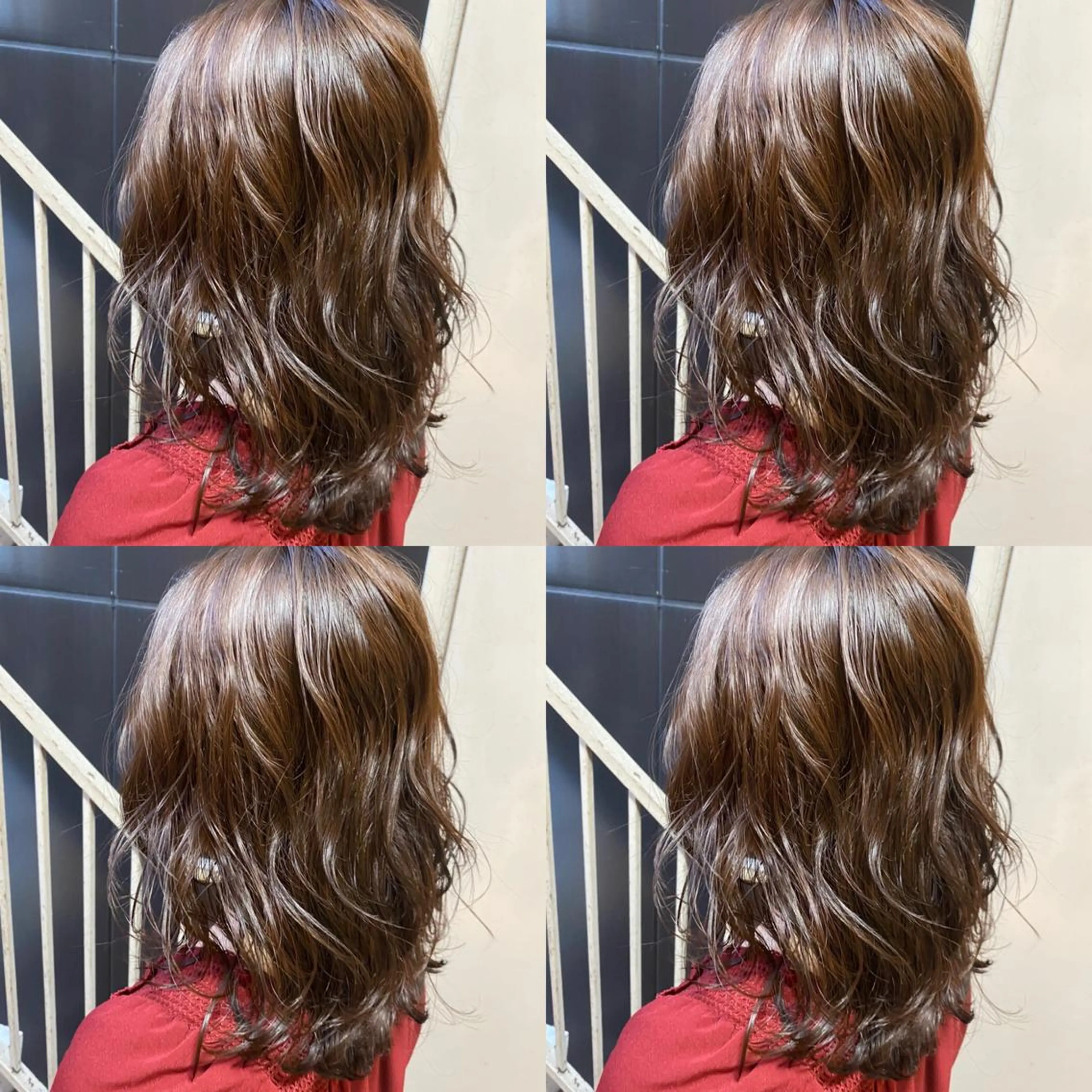 カラー ブラウンカラー ご予約 宜しくお願いします！のヘアスタイル