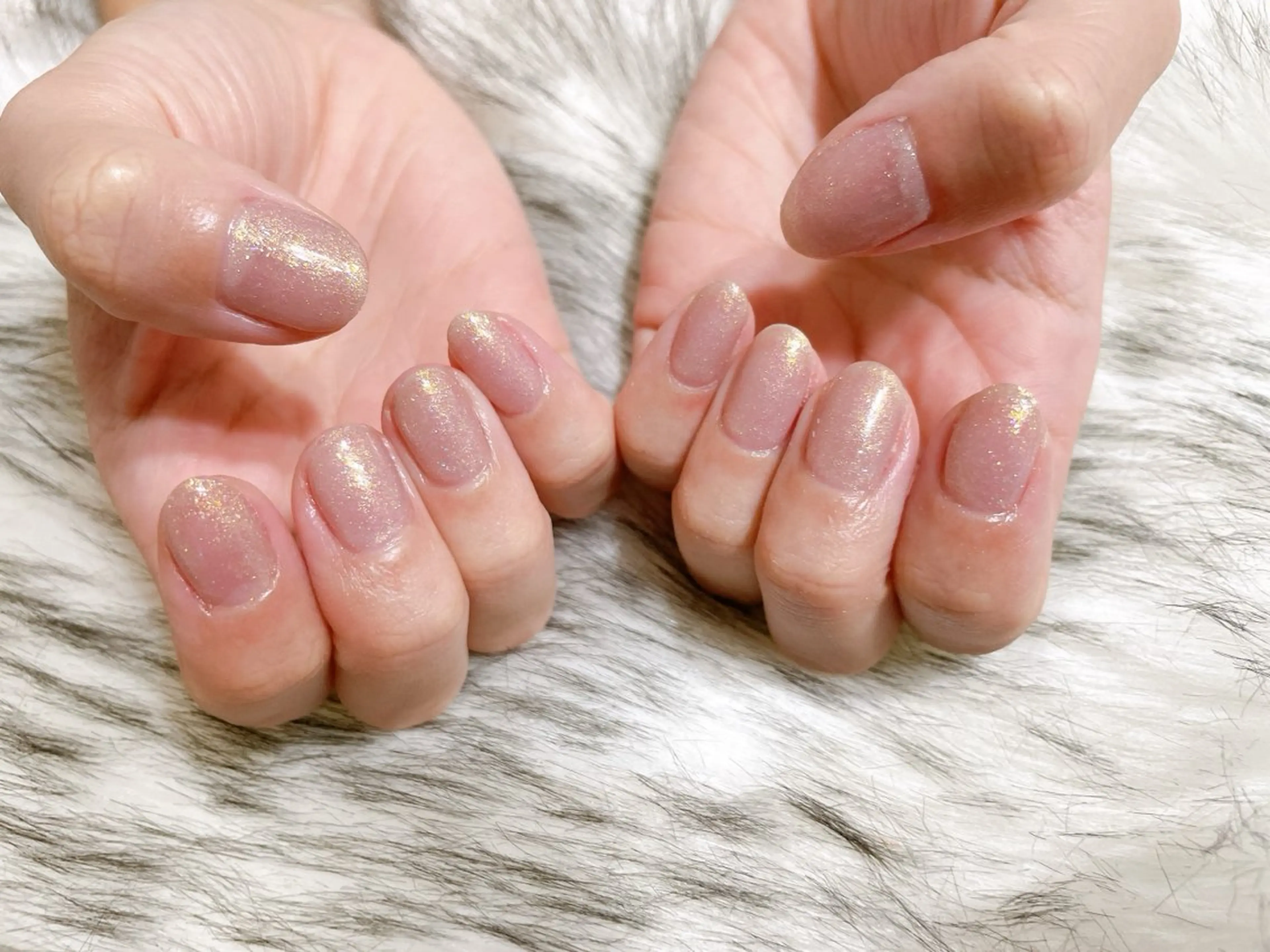 ネイル ジェルネイル 韓国ネイル ワンカラーネイル パラジェル kikinail 溝の口のネイルデザイン