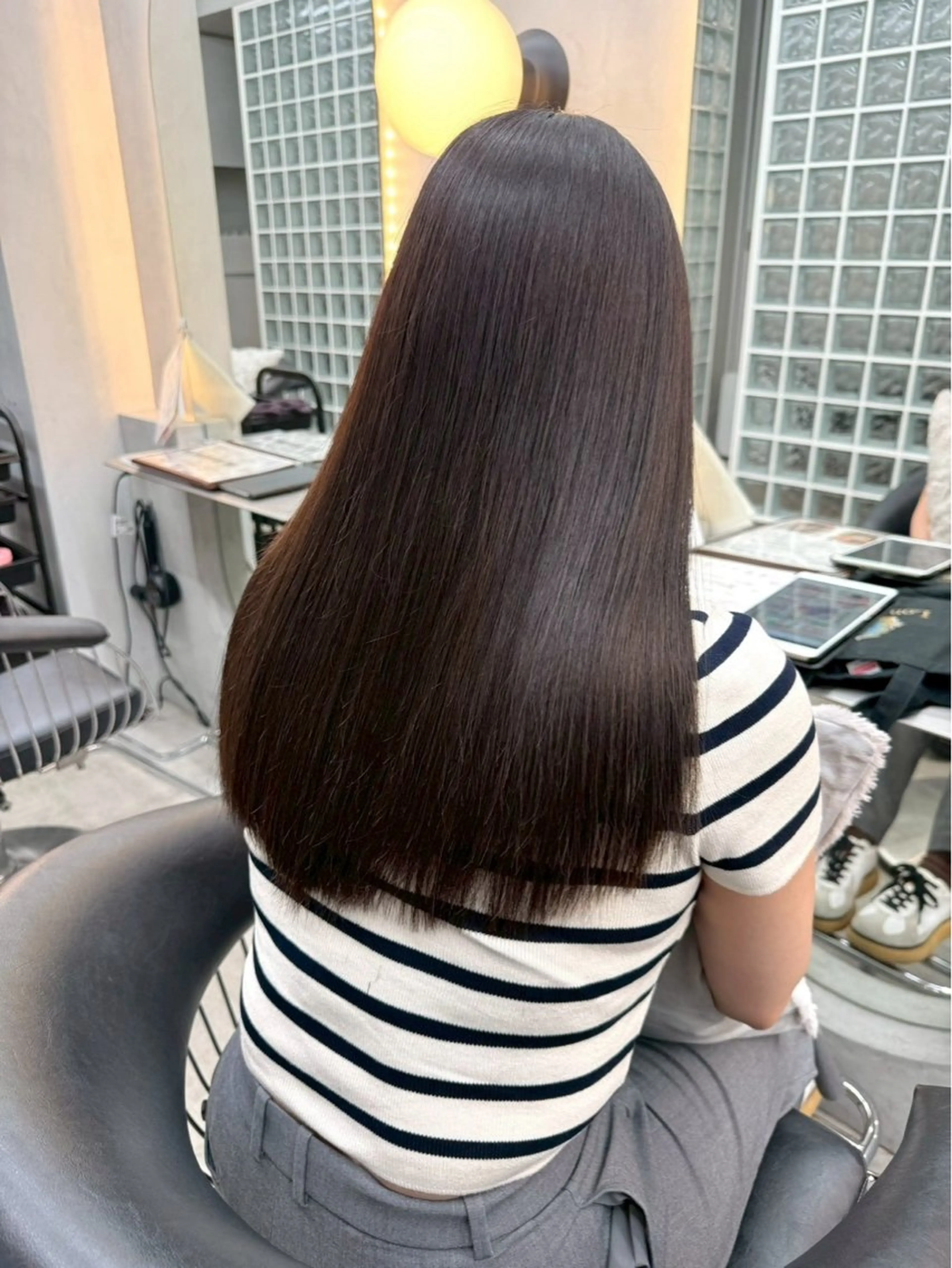 セミロング 岡野 幸輝のヘアスタイル