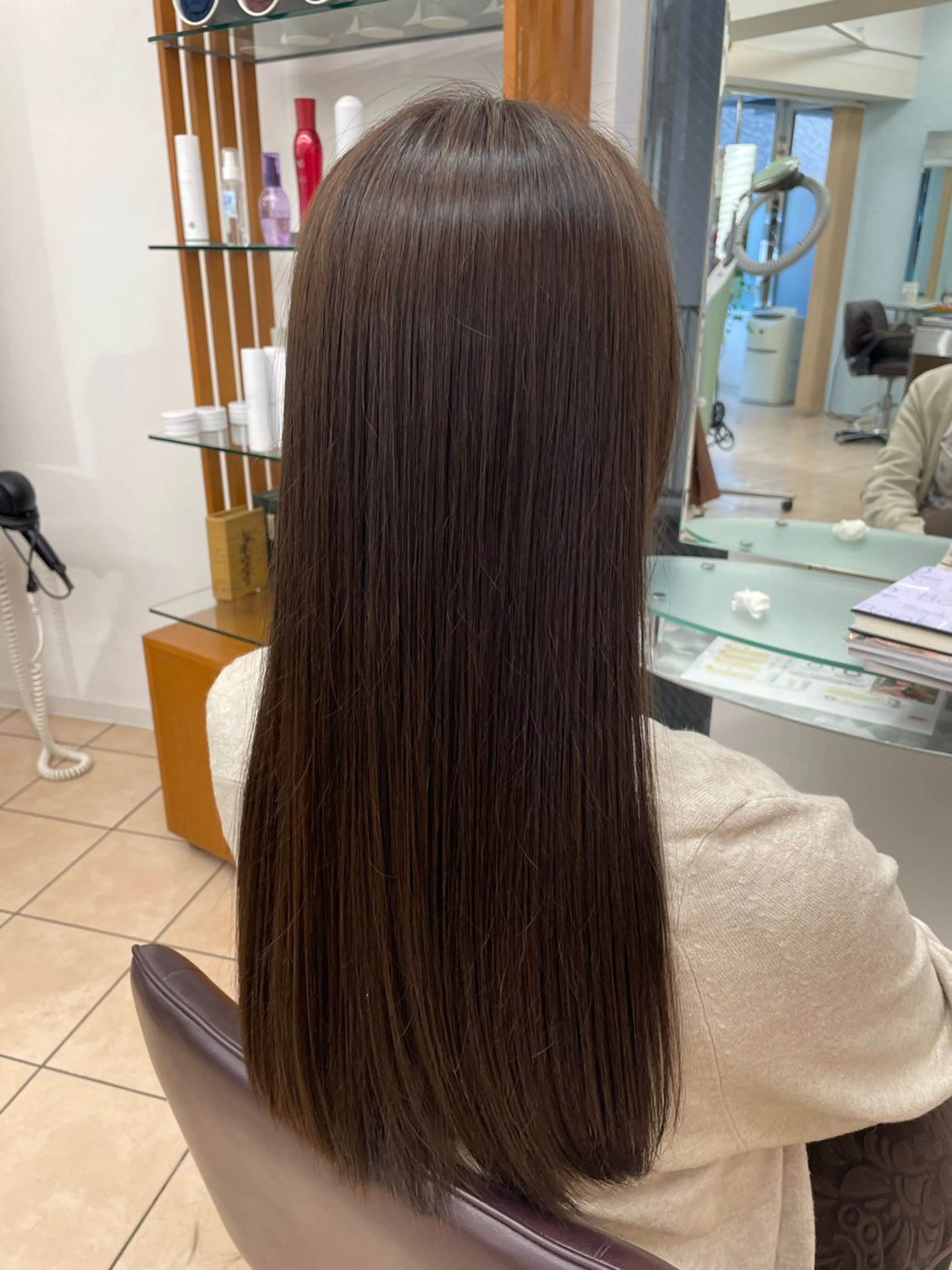 【新規20％OFF】透明感⭐️イルミナカラー＋ドライカットの写真