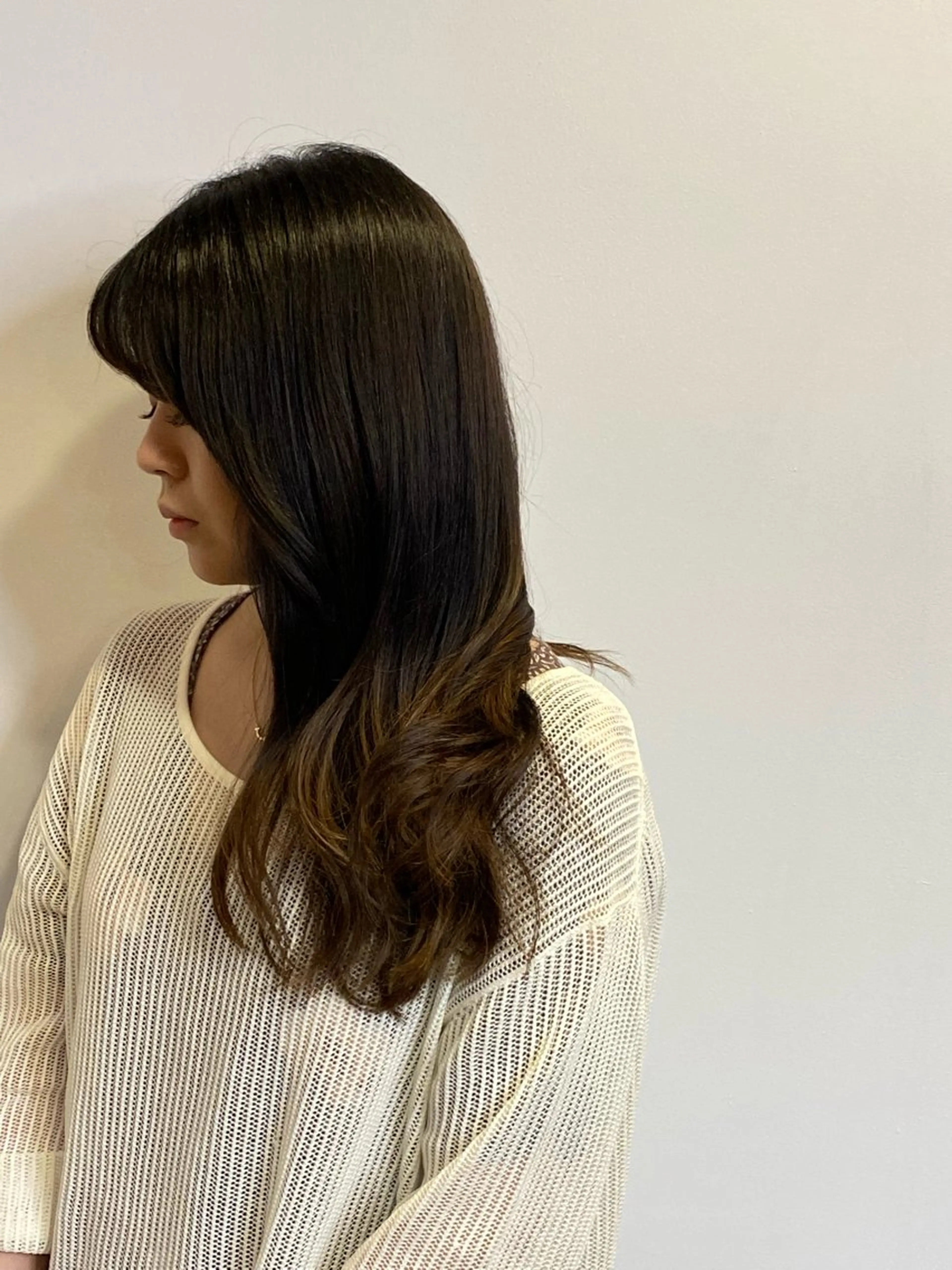 ロング 🌙𝑳𝑼𝑵𝑨 工藤/メンズカット✂のヘアスタイル