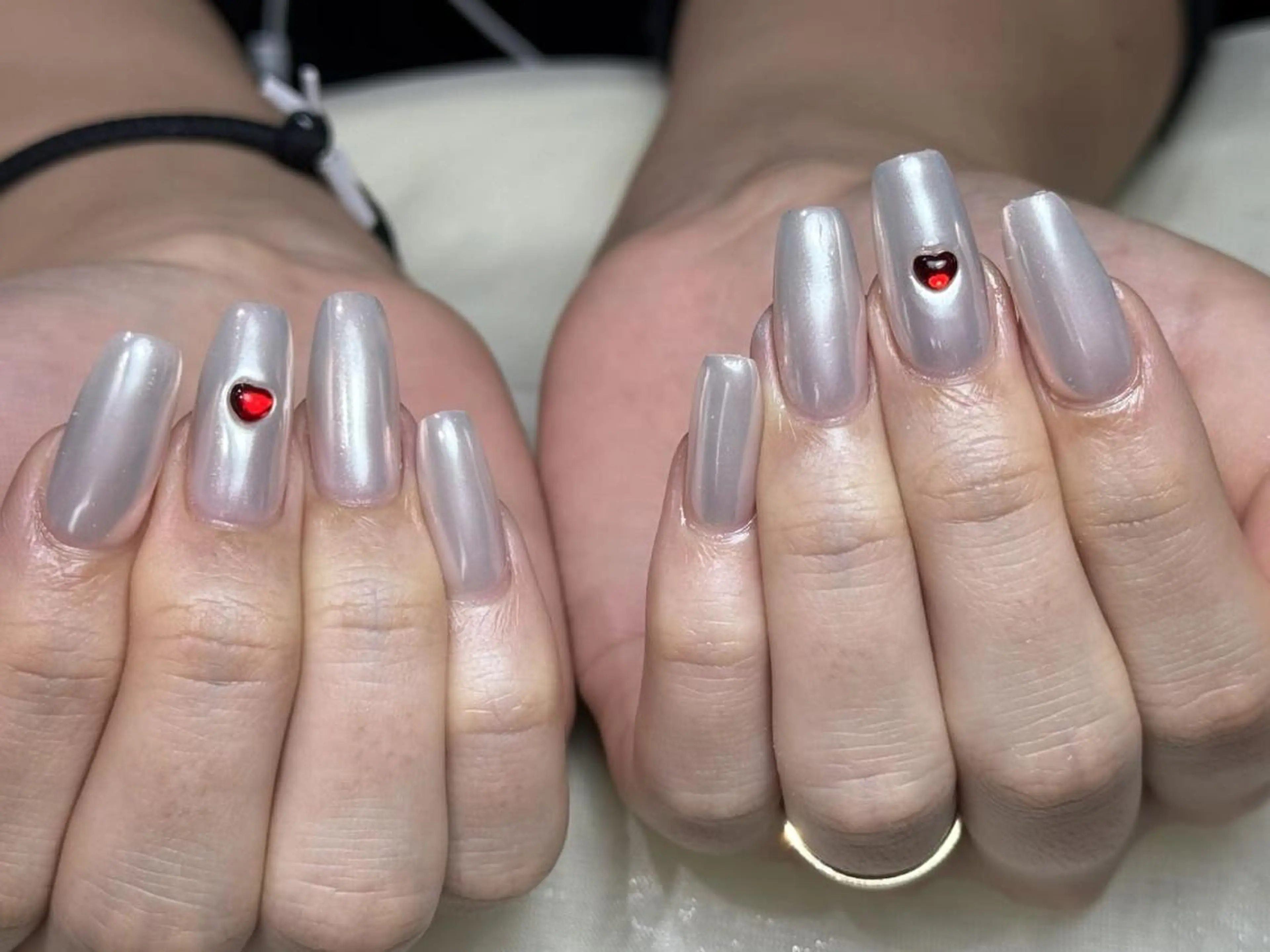 ネイル チークネイル 長さ出し フレンチネイル グラデーション マグネットネイル ハンドネイル ハンドケア ⭐️Syu Rei⭐️のネイルデザイン