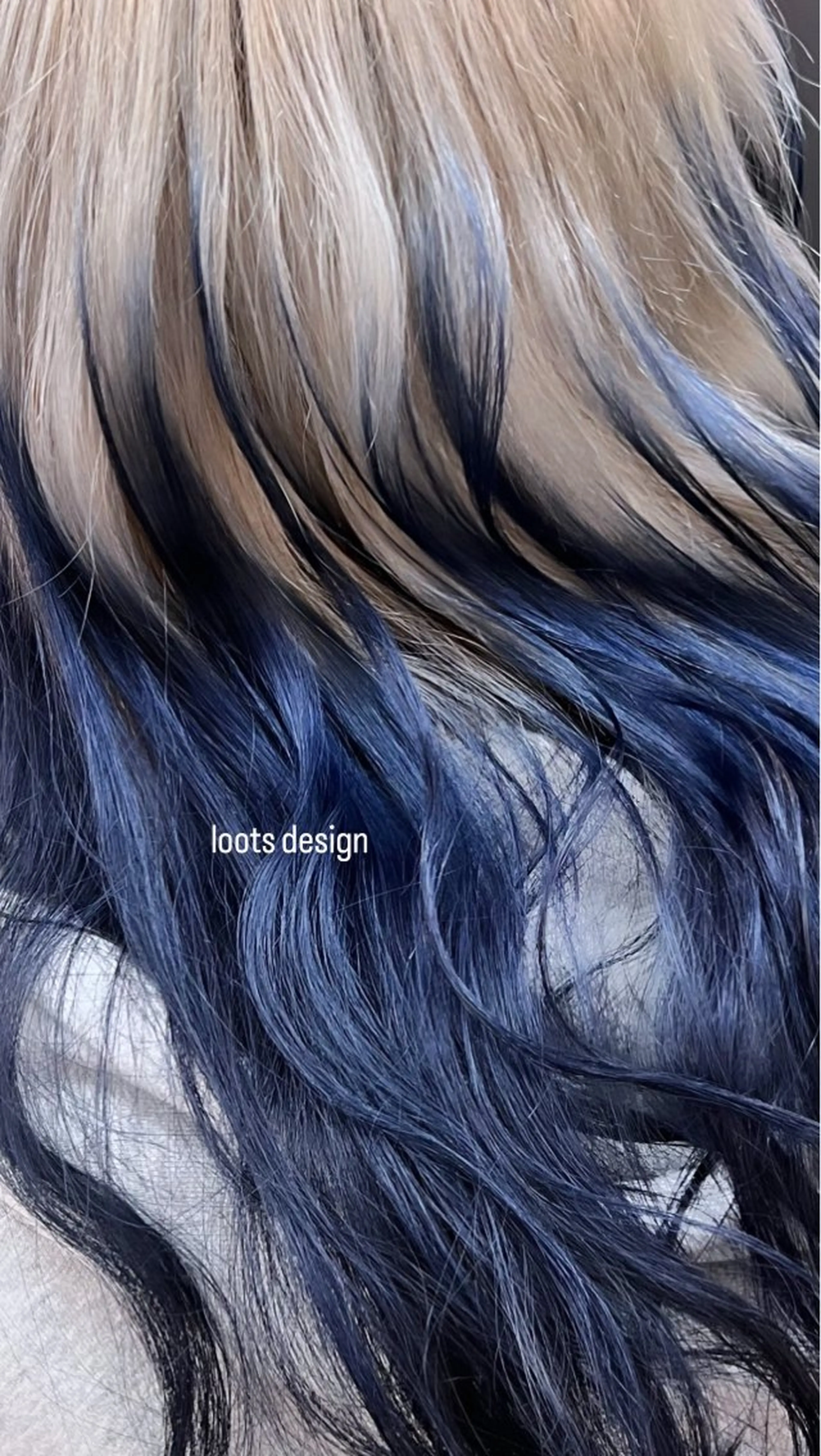 ロング カラー カット ヘアカラー 圧倒的デザイン力 店長🎨RENAのヘアスタイル