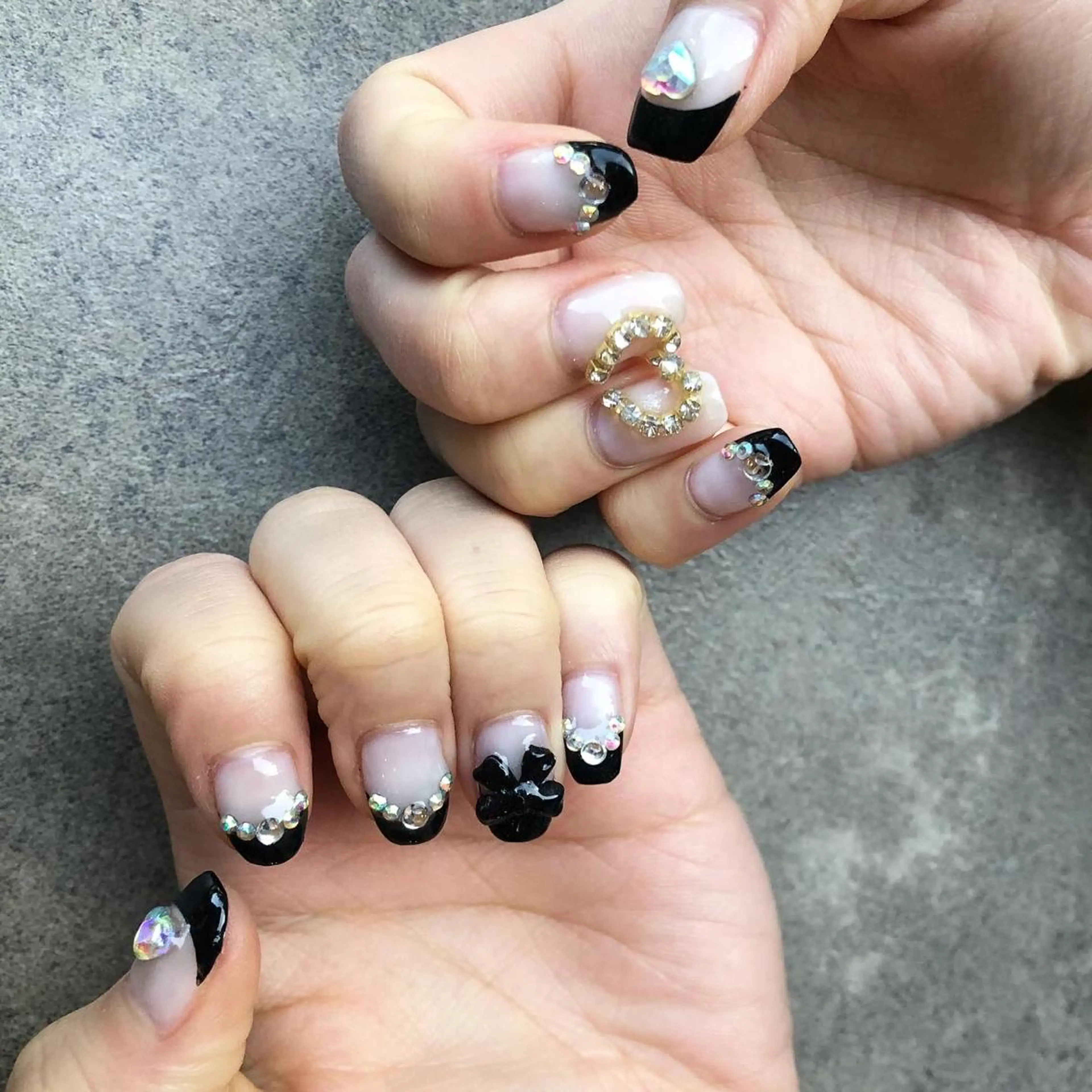 ネイル フレンチネイル thrush nailsのネイルデザイン