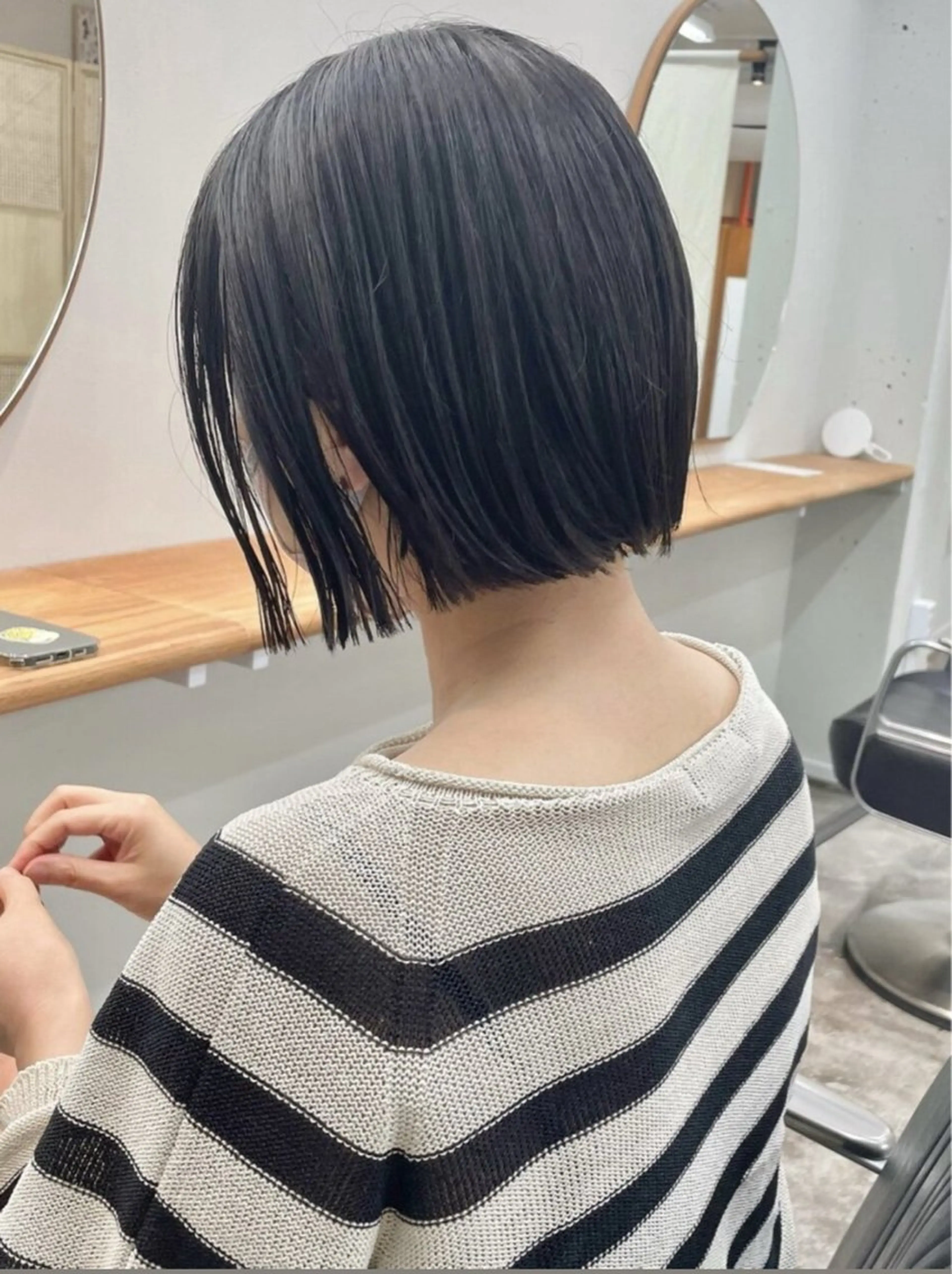 ショート カラー ヘアカラー 立川透明感color YUJIのヘアスタイル