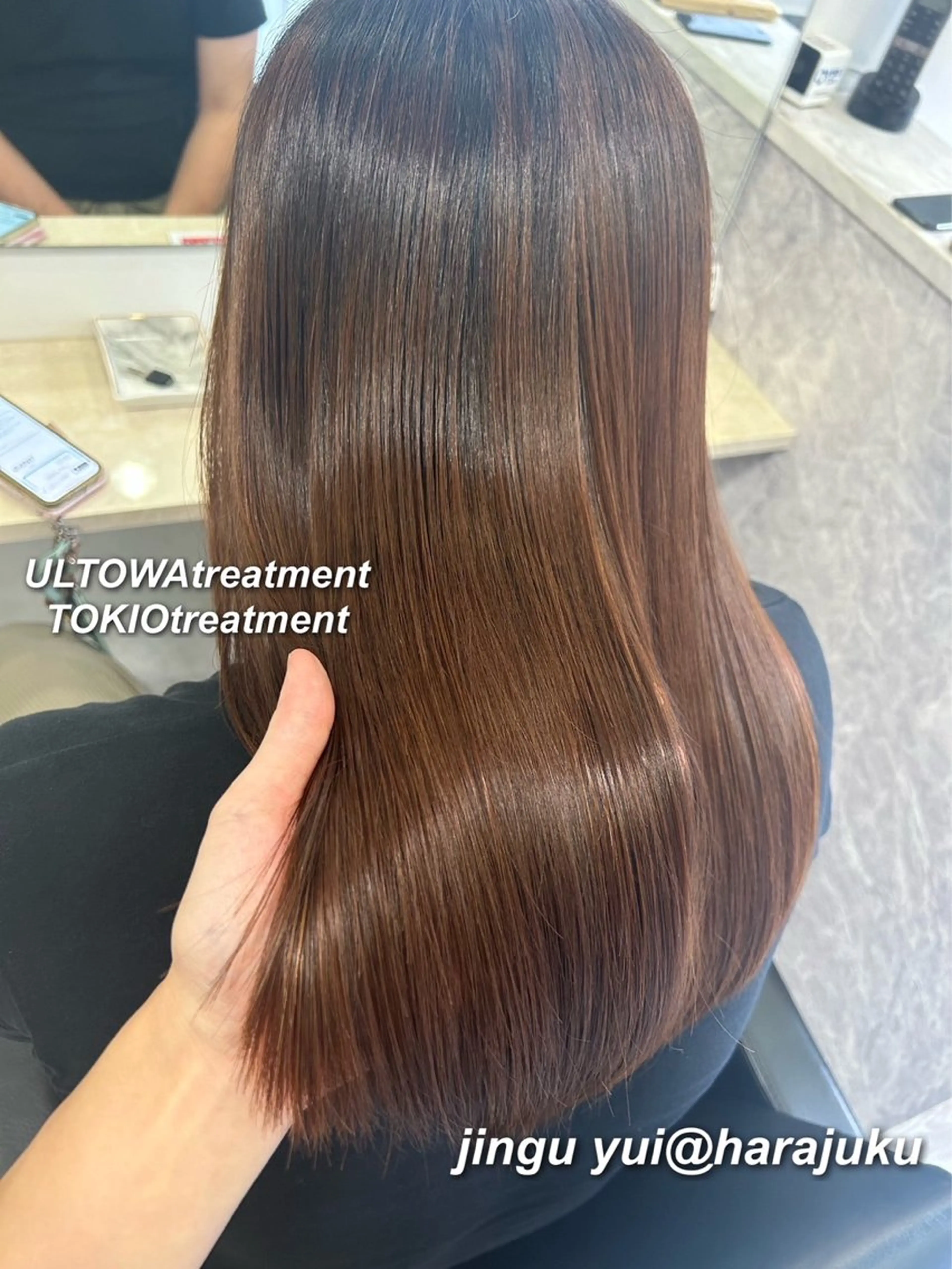 ロング カラー パーマ ヘアアレンジ メンズ ワット 原宿のヘアスタイル