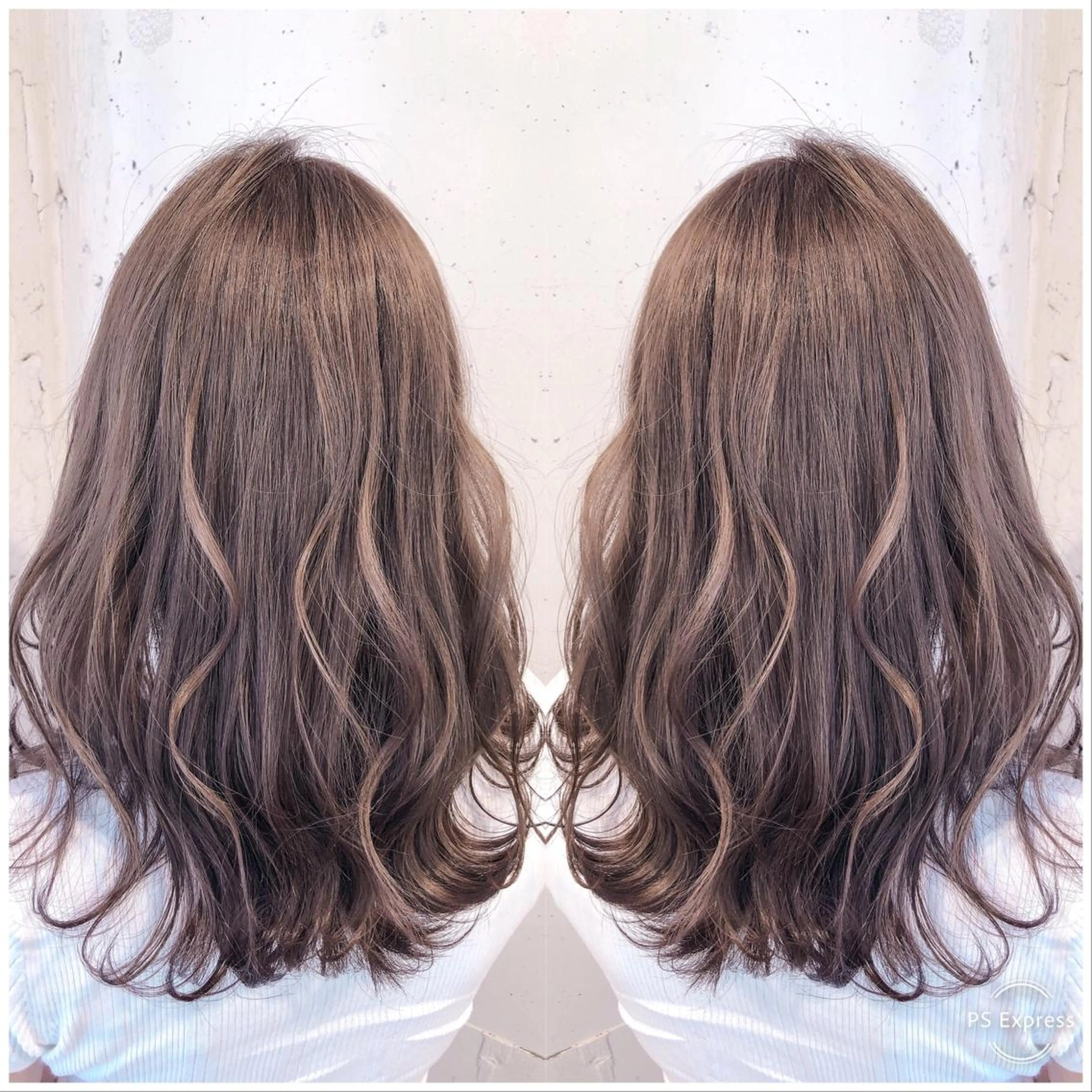 ロング ヘアカラー 🌼おがわたくや🌼 髪質改善のヘアスタイル