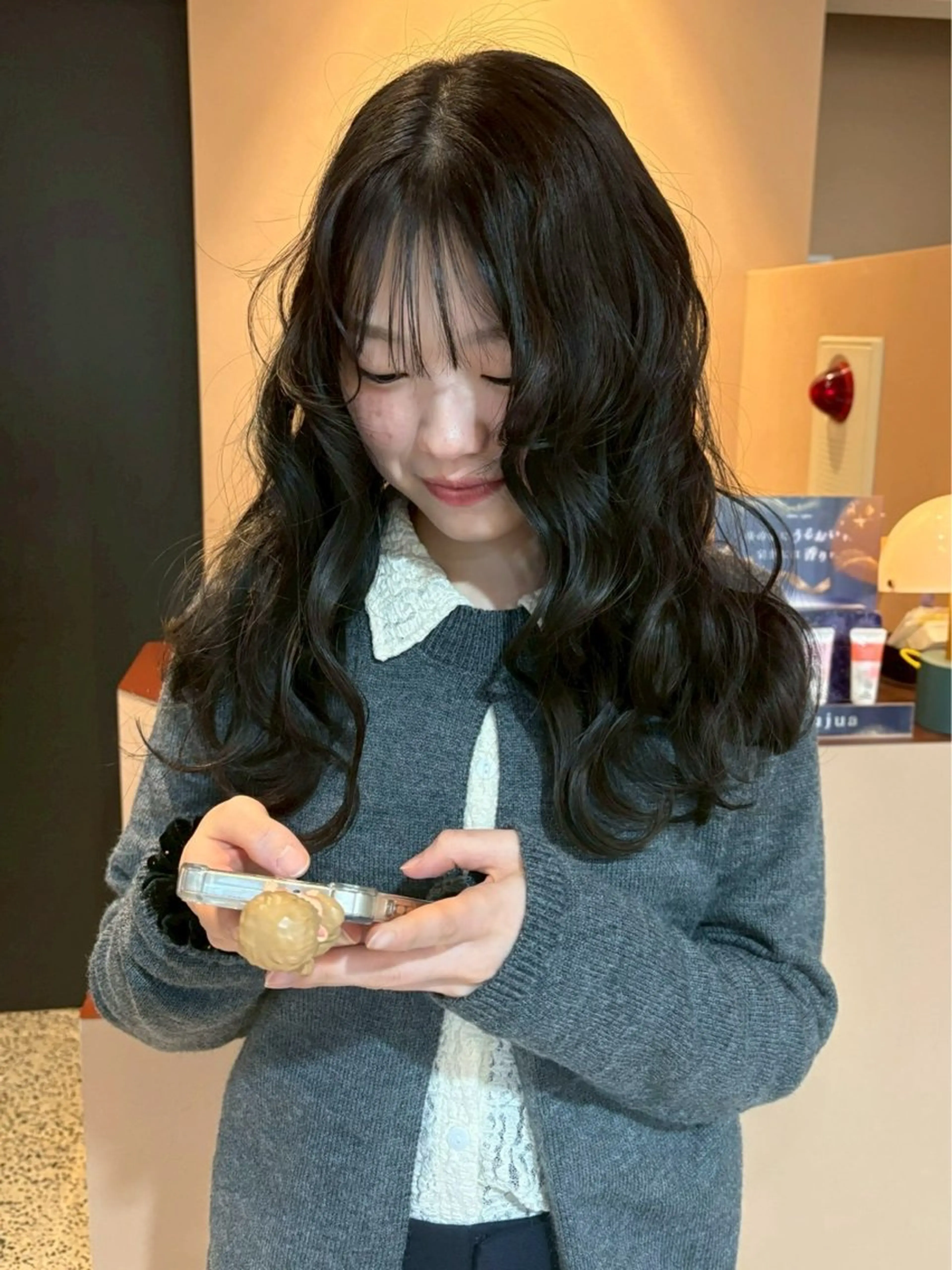 カラー YOKE /桃山台 /iori‎✦.˚◦のヘアスタイル