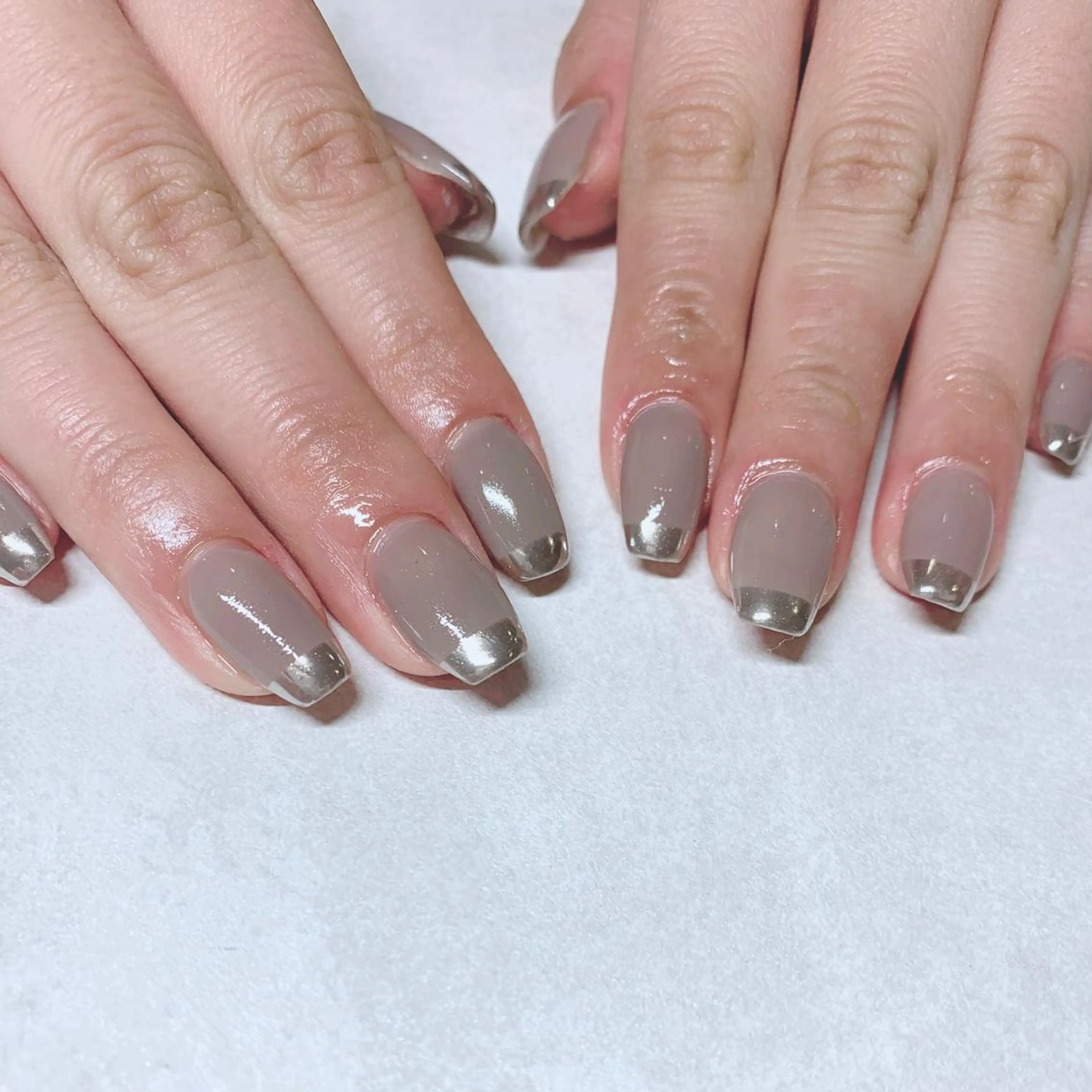 カラー ネイル ハンドネイル Cozy_ ilumのネイルデザイン