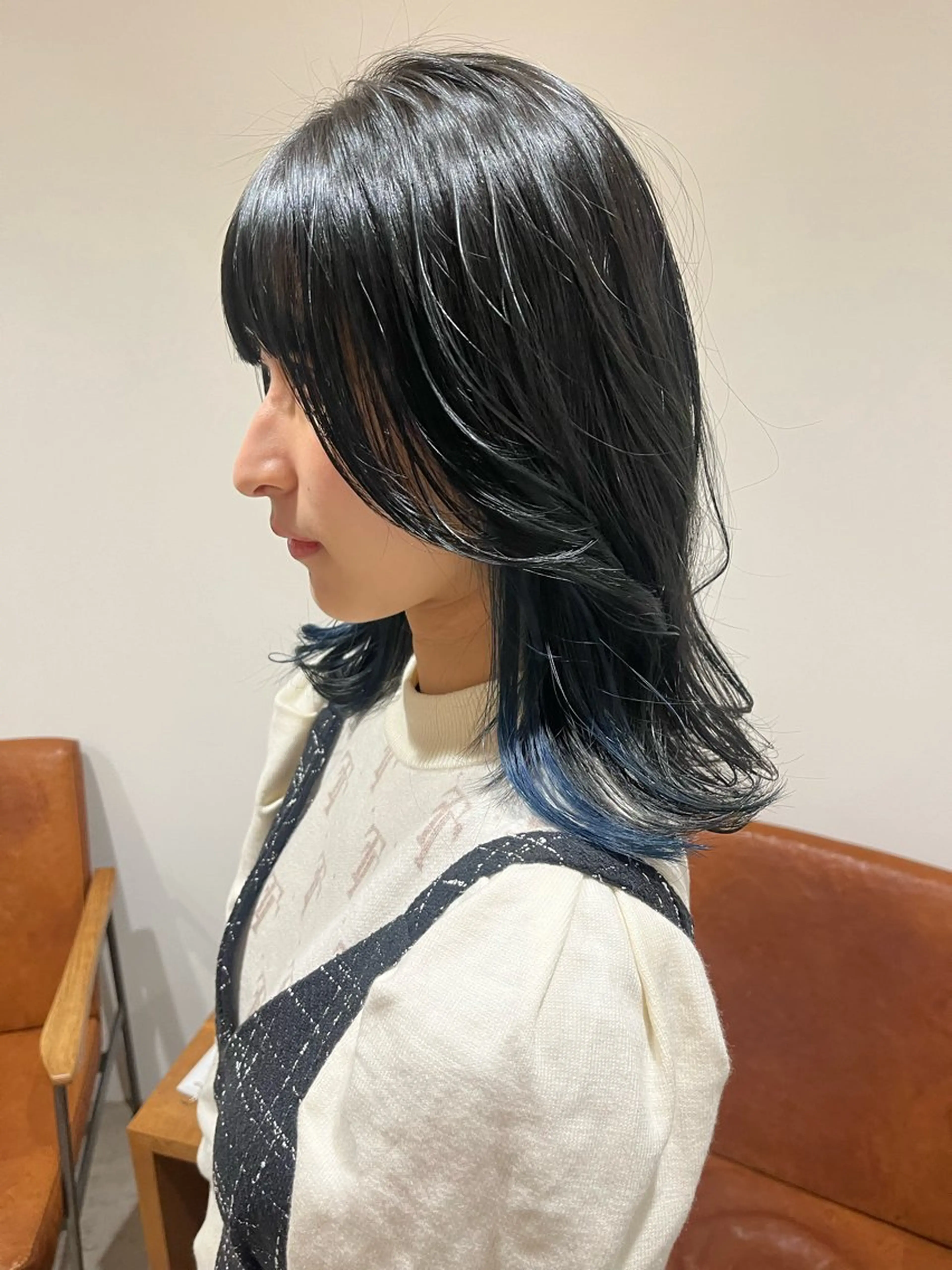 ミディアム 梅田美容室/カット /Maoのヘアスタイル