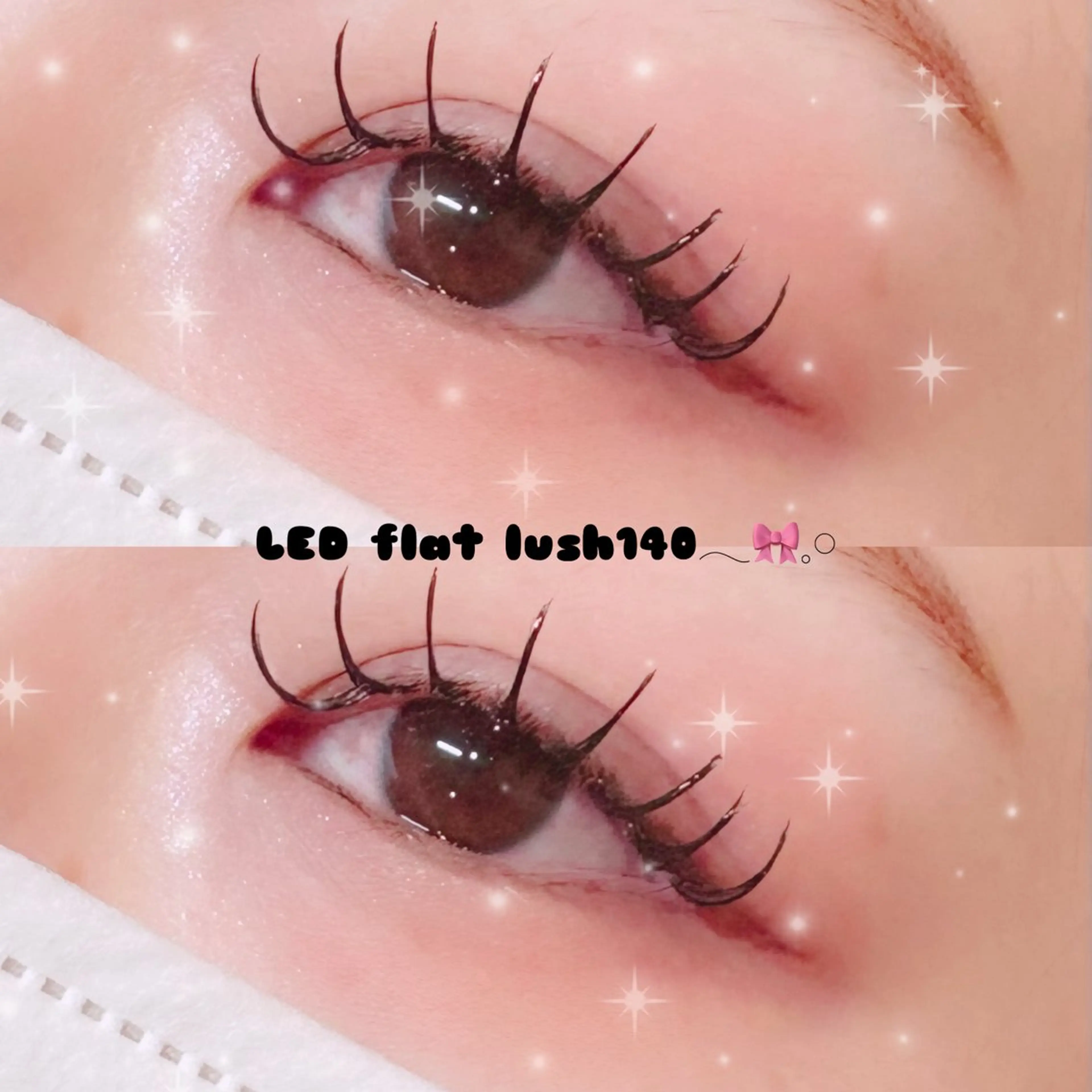 マツエク・マツパ フラットラッシュ 👀アンドヘルシー 🍒Izumi👀のマツエク・マツパデザイン