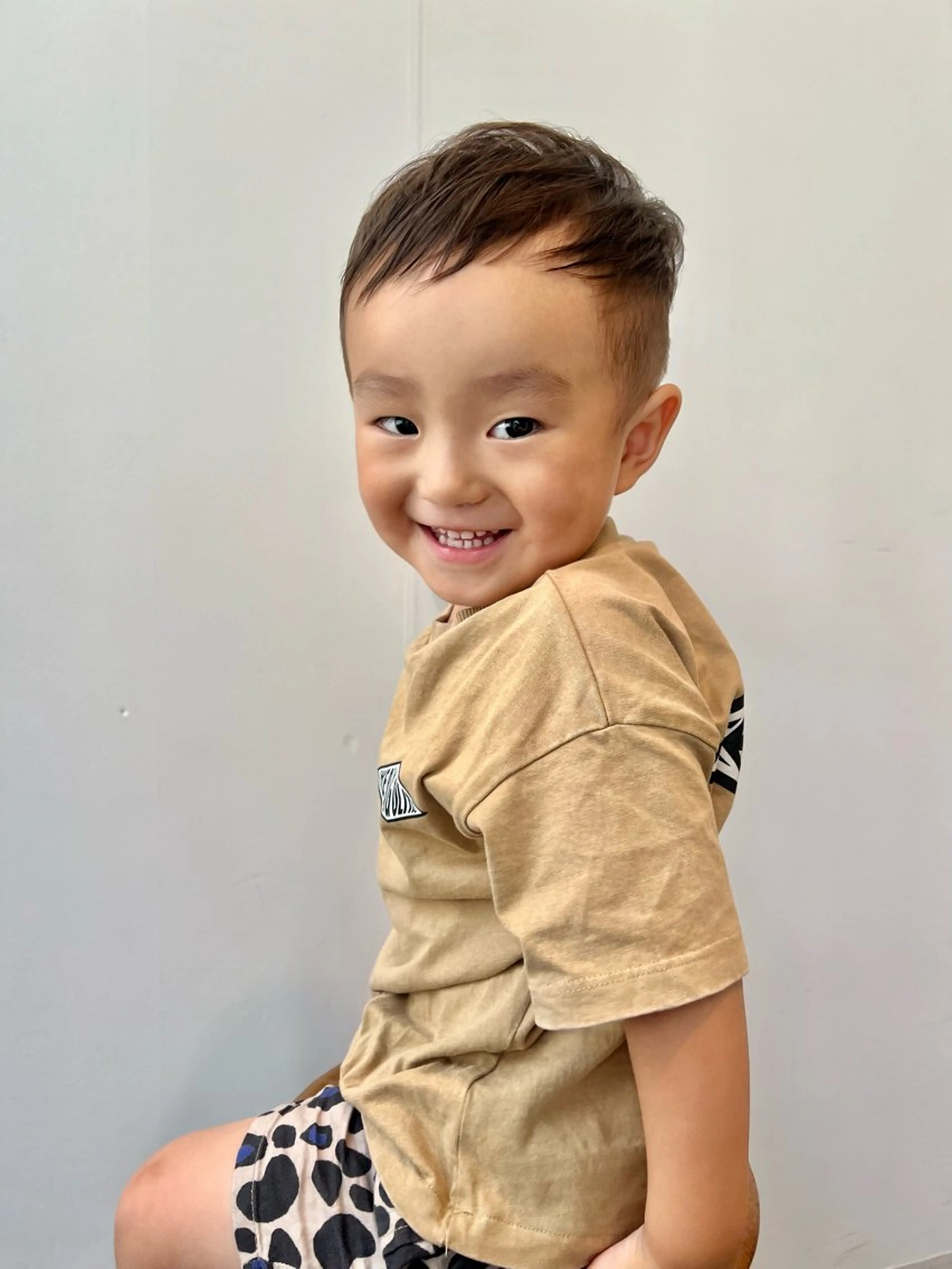 キッズ カット 宮永 智香のヘアスタイル