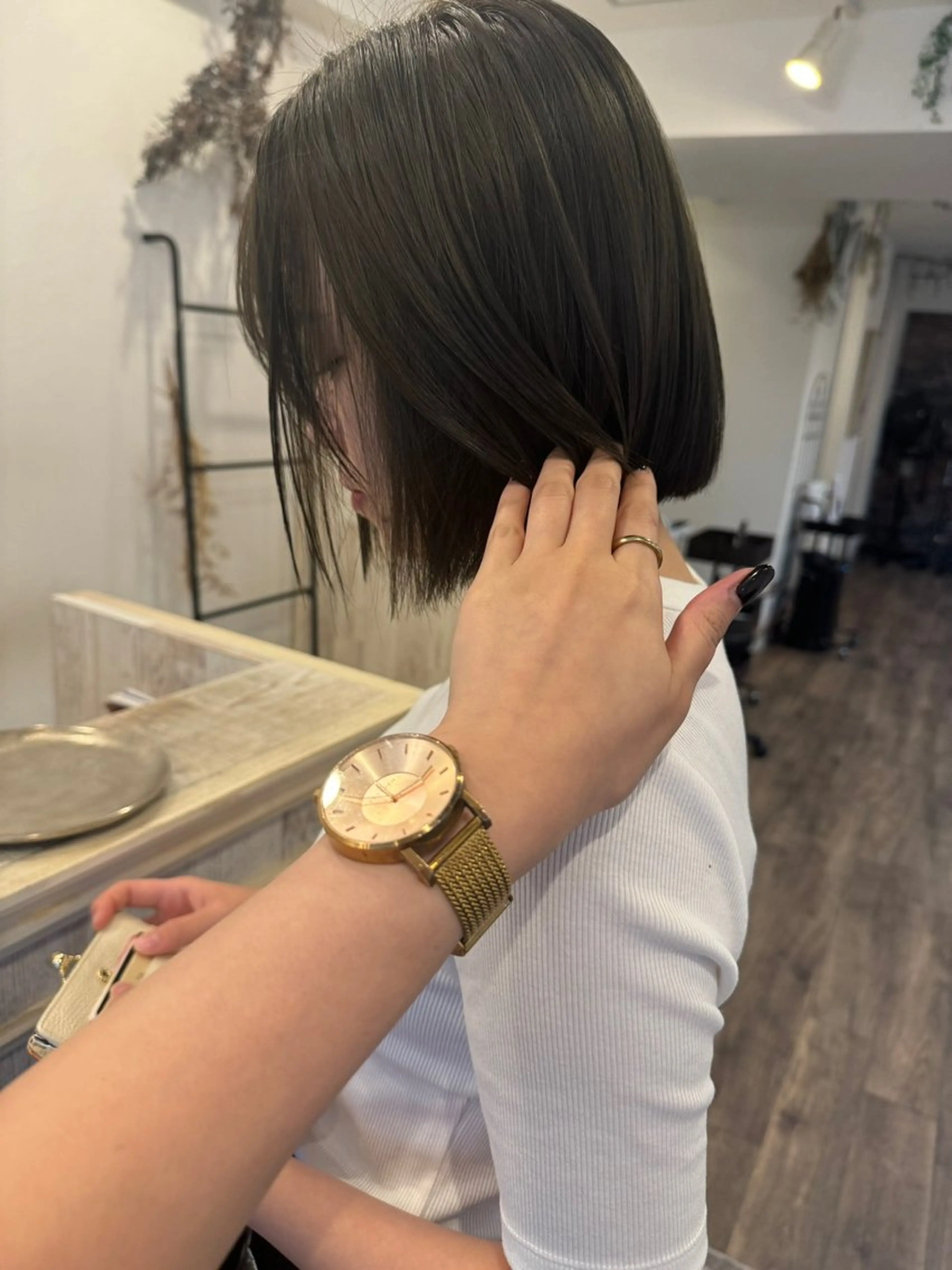 ショート カラー オリーブカラー ヘアカラー m ā l o.🌷 サカモトマイコのヘアスタイル