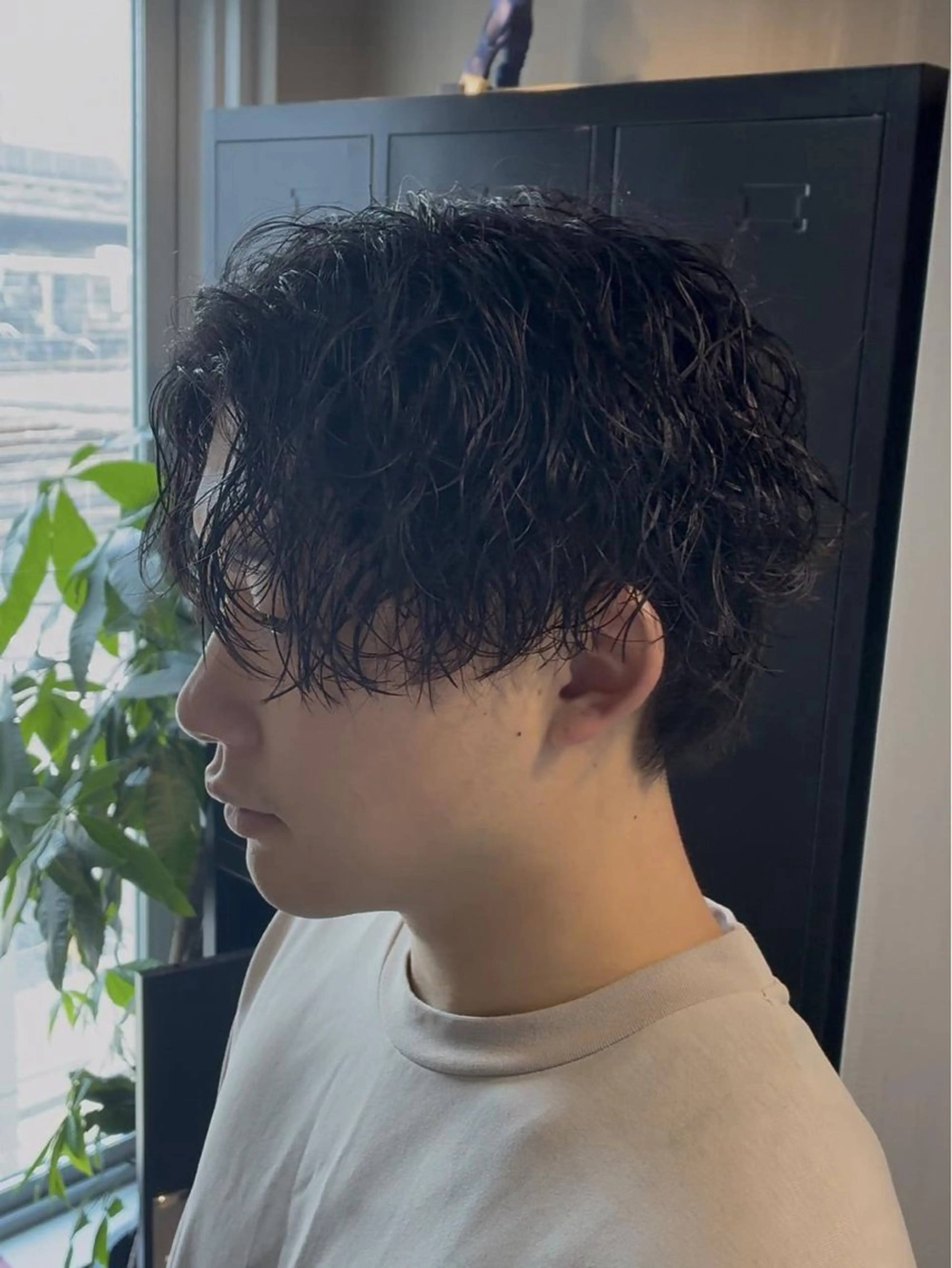 🎊​〜​オープン記念限定​〜​🎊 【1日1名限定センターパート毛流れにペ】メンズカットxサーフカール センターパートの写真