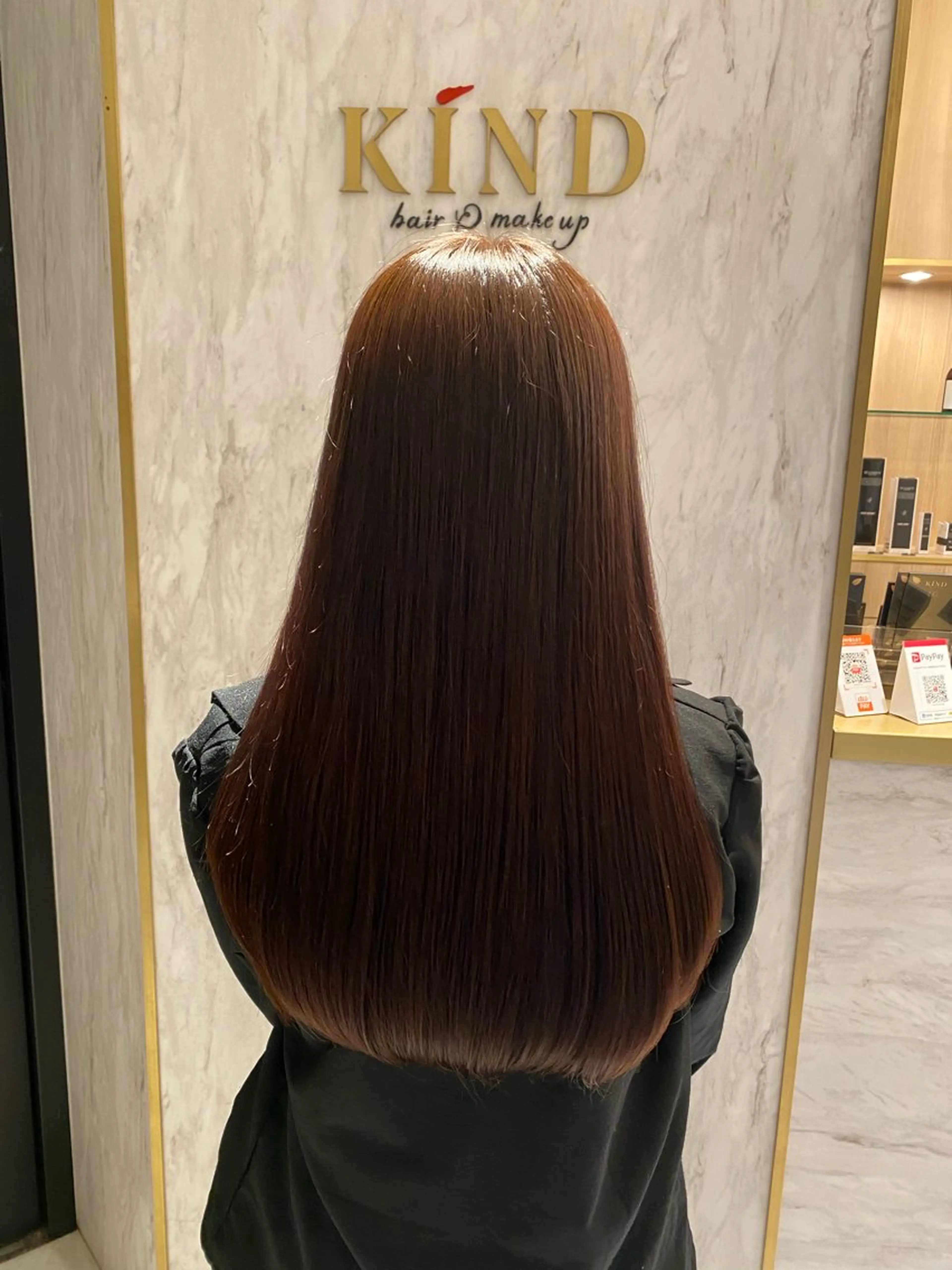 ロング カラー募集中 広井優菜のヘアスタイル