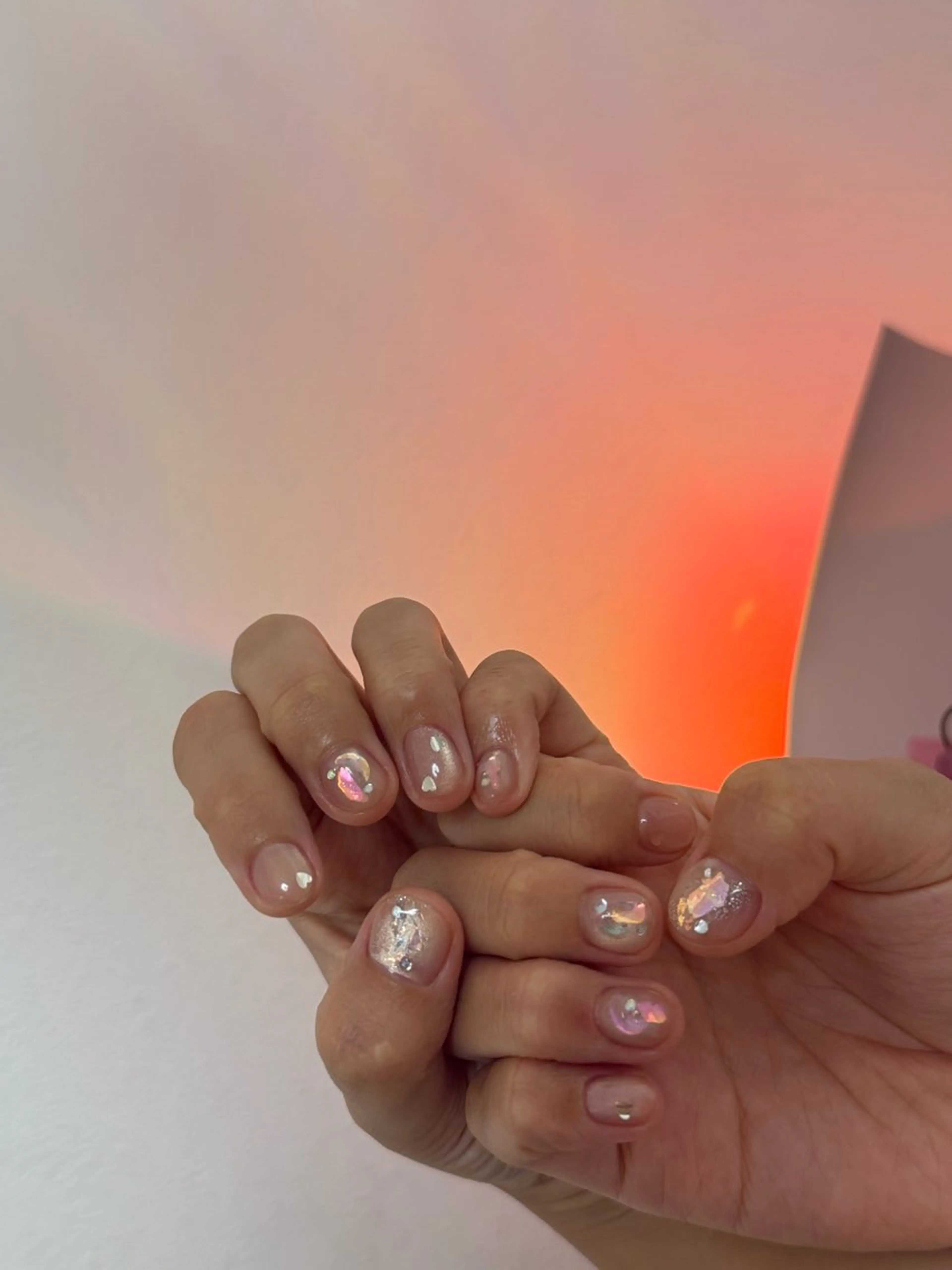ネイル ニュアンスネイル ハンドネイル 💅chainail _ai📍鶴橋のネイルデザイン