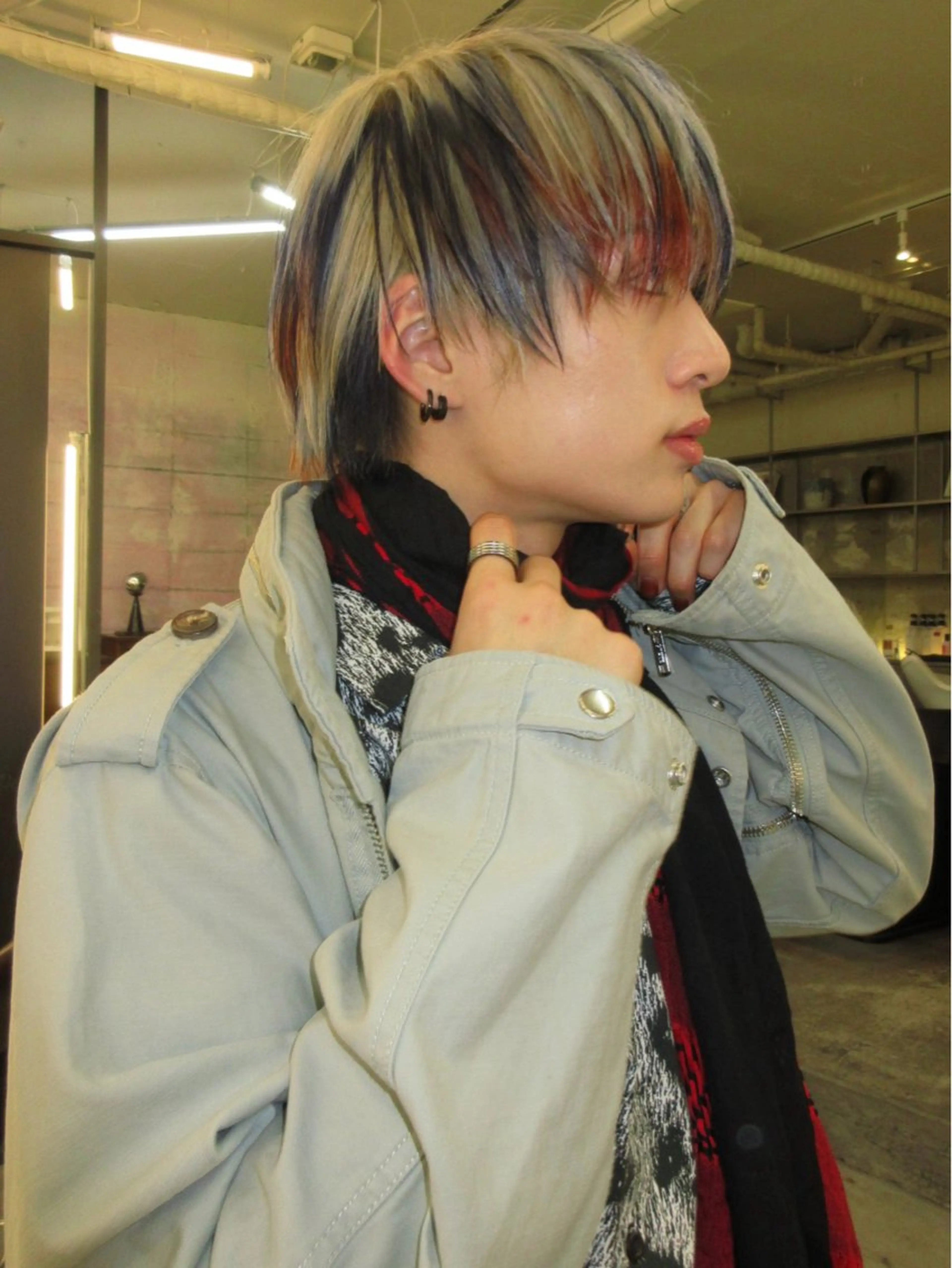 カラー メンズ ヘアカラー Yaya ヤヤ / HACO+のヘアスタイル