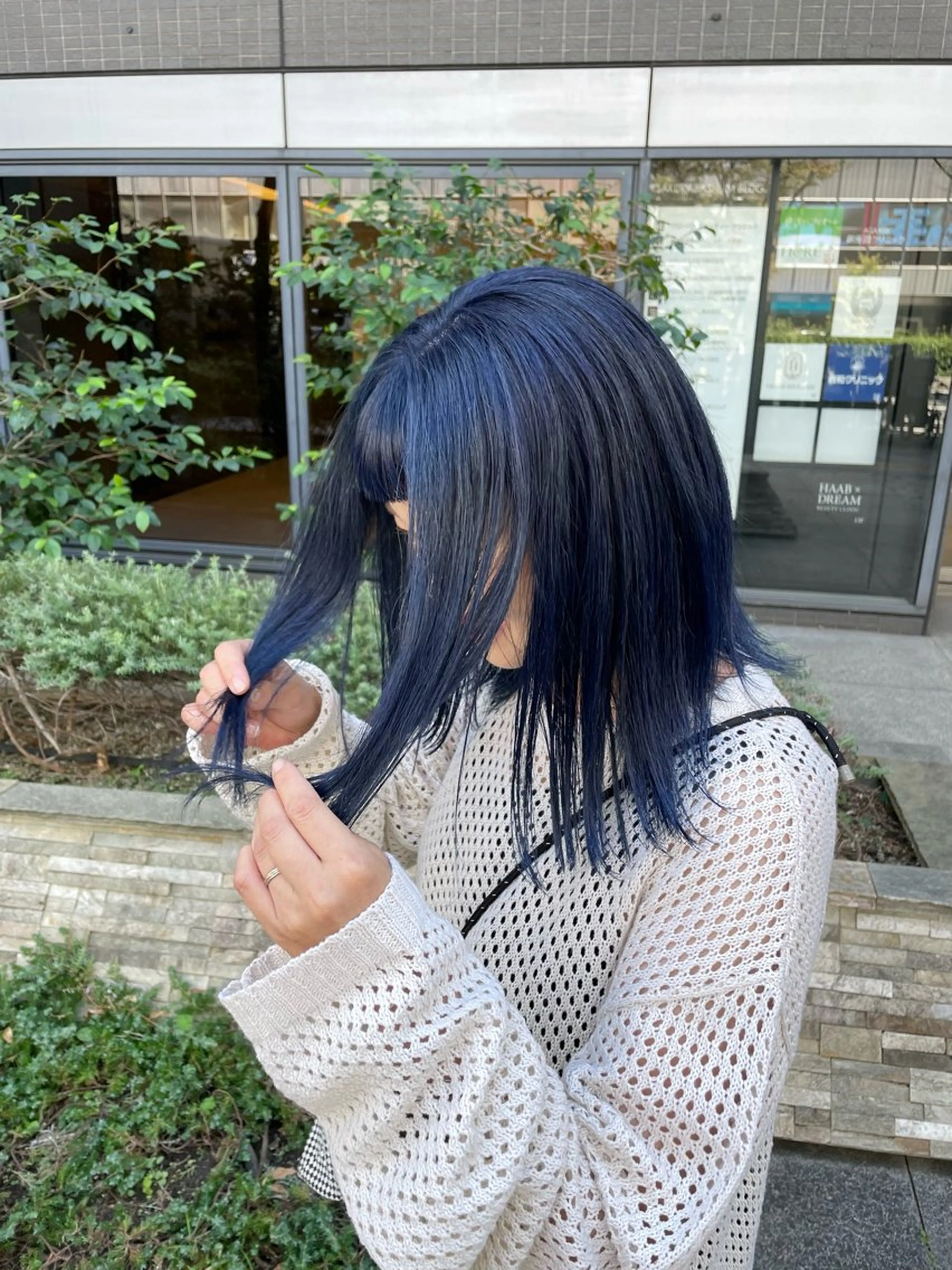 ミディアム カラー パーマ ヘアアレンジ メンズ ラベンダーカラー カット ヘアカラー トリートメント tatsumi/ボブ ウルフ/レイヤーのヘアスタイル