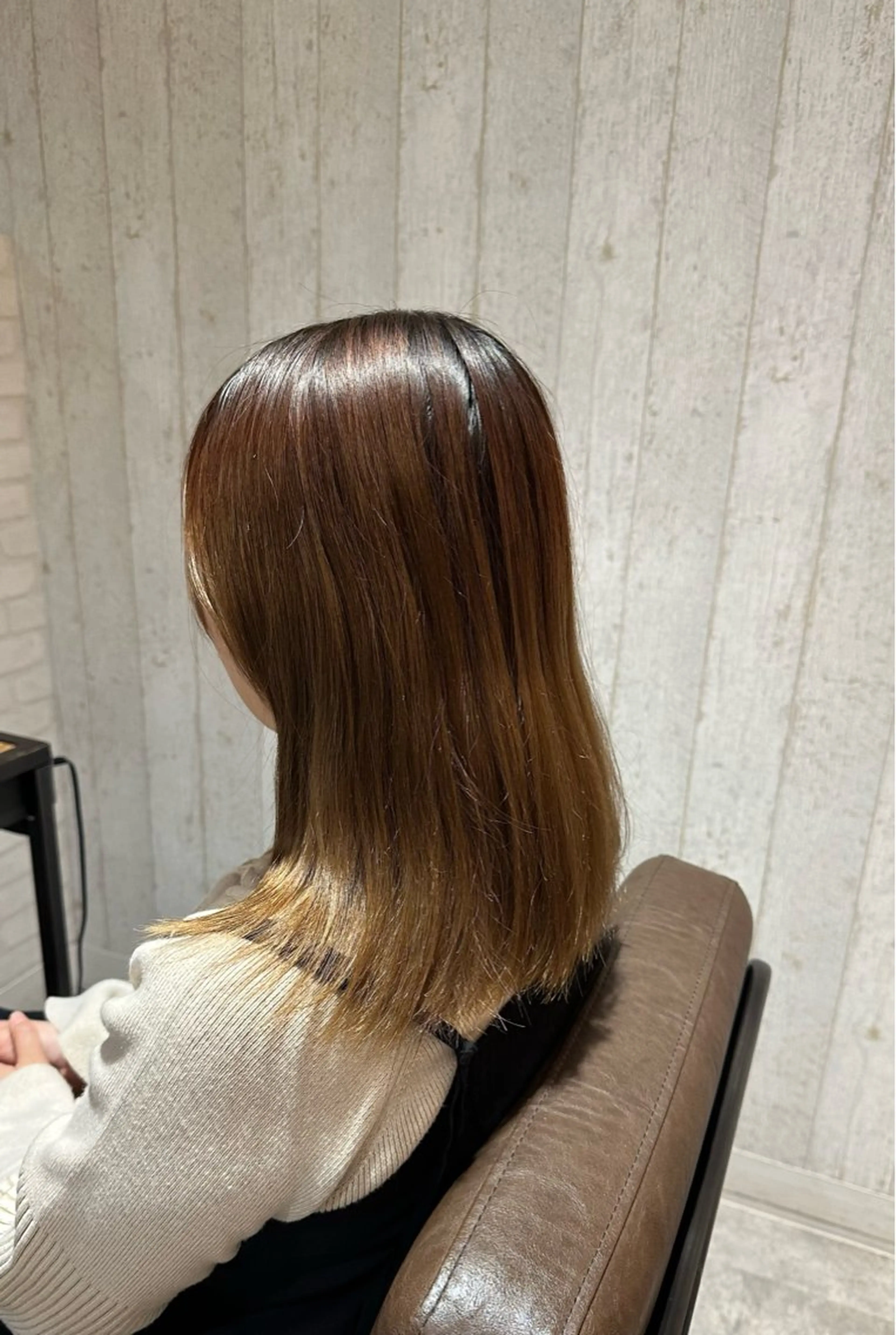 ミディアム 松本 羅華のヘアスタイル