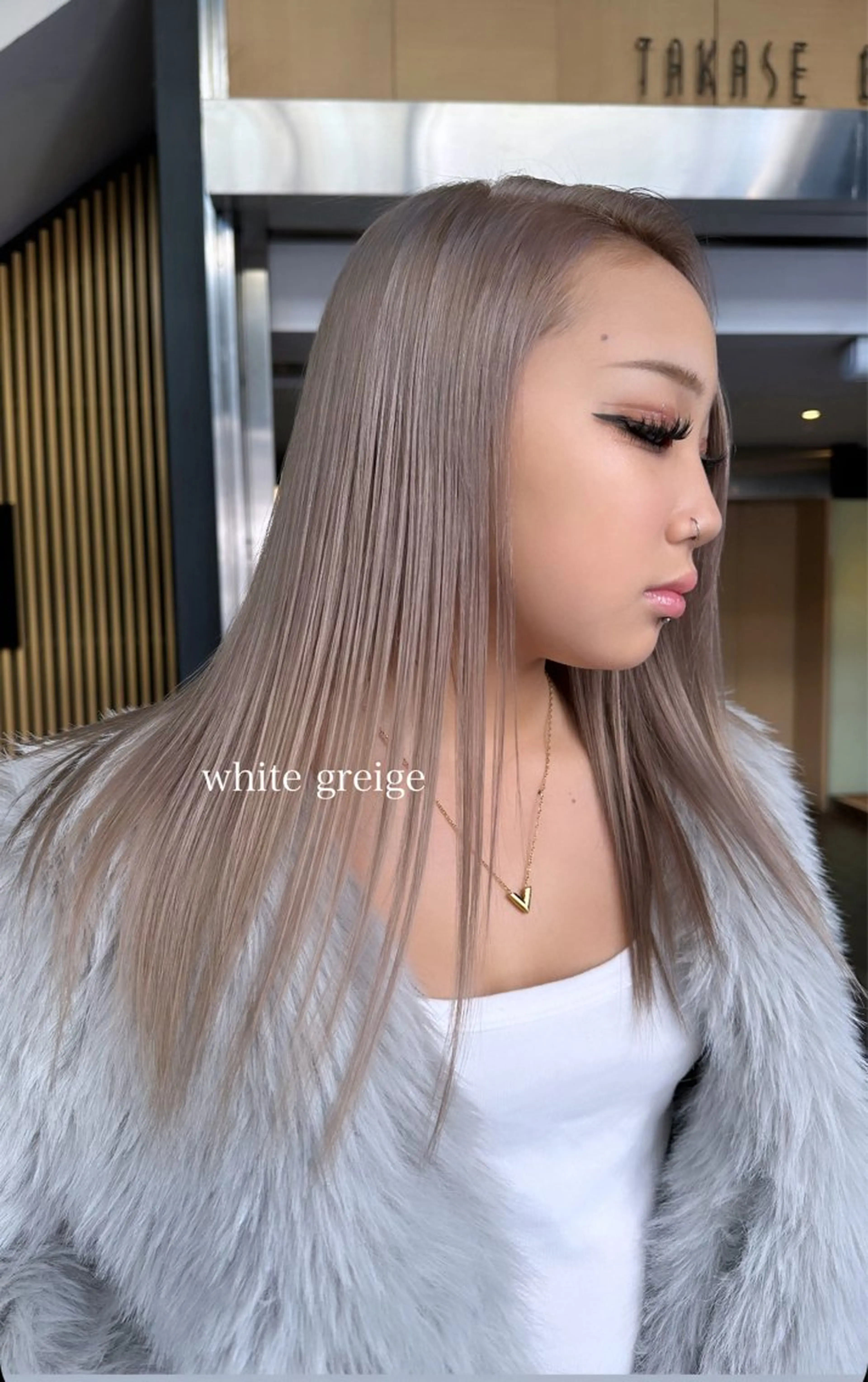 ロング カラー Selenehair 三条本店のヘアスタイル