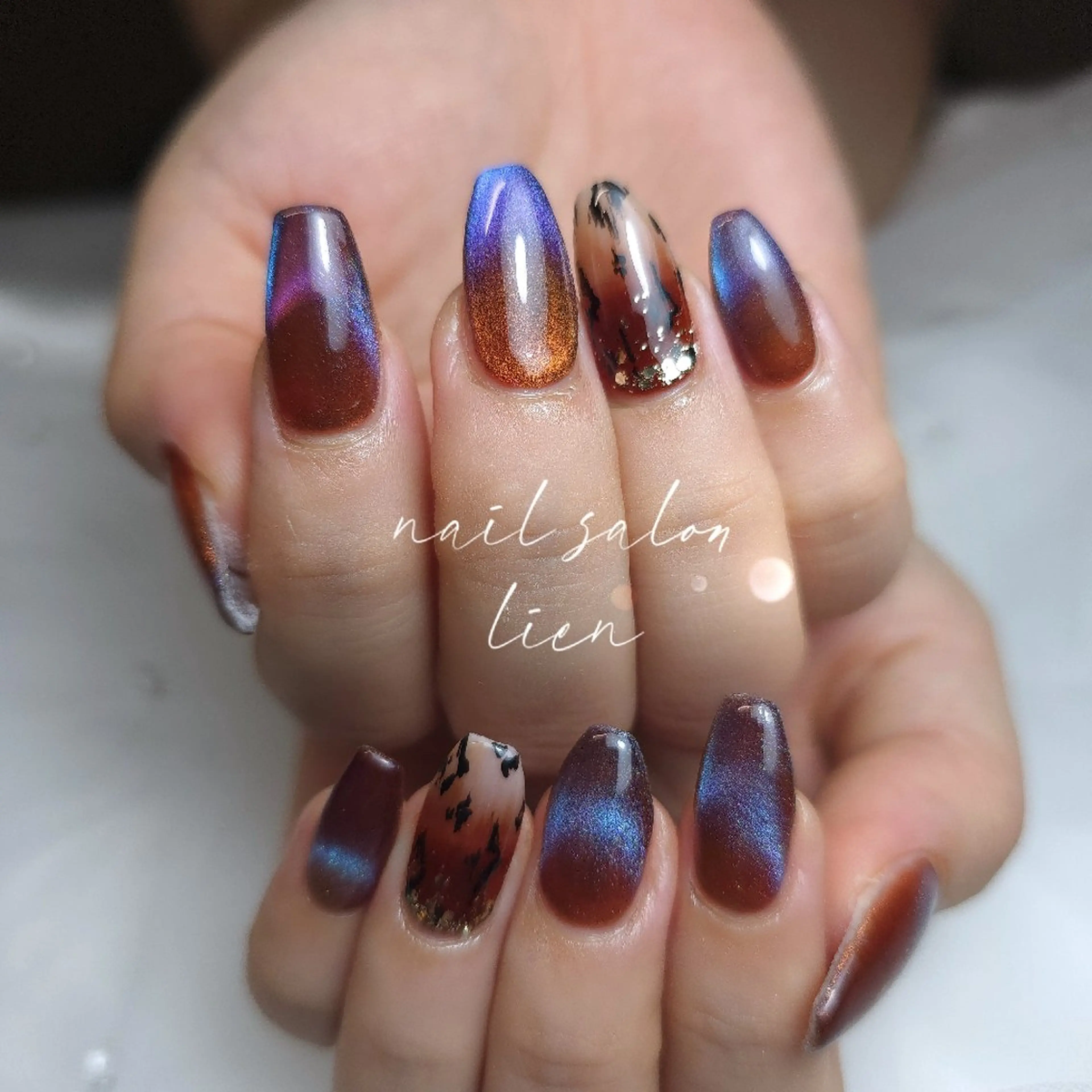 ネイル ハンドネイル プライベートサロン lienのネイルデザイン