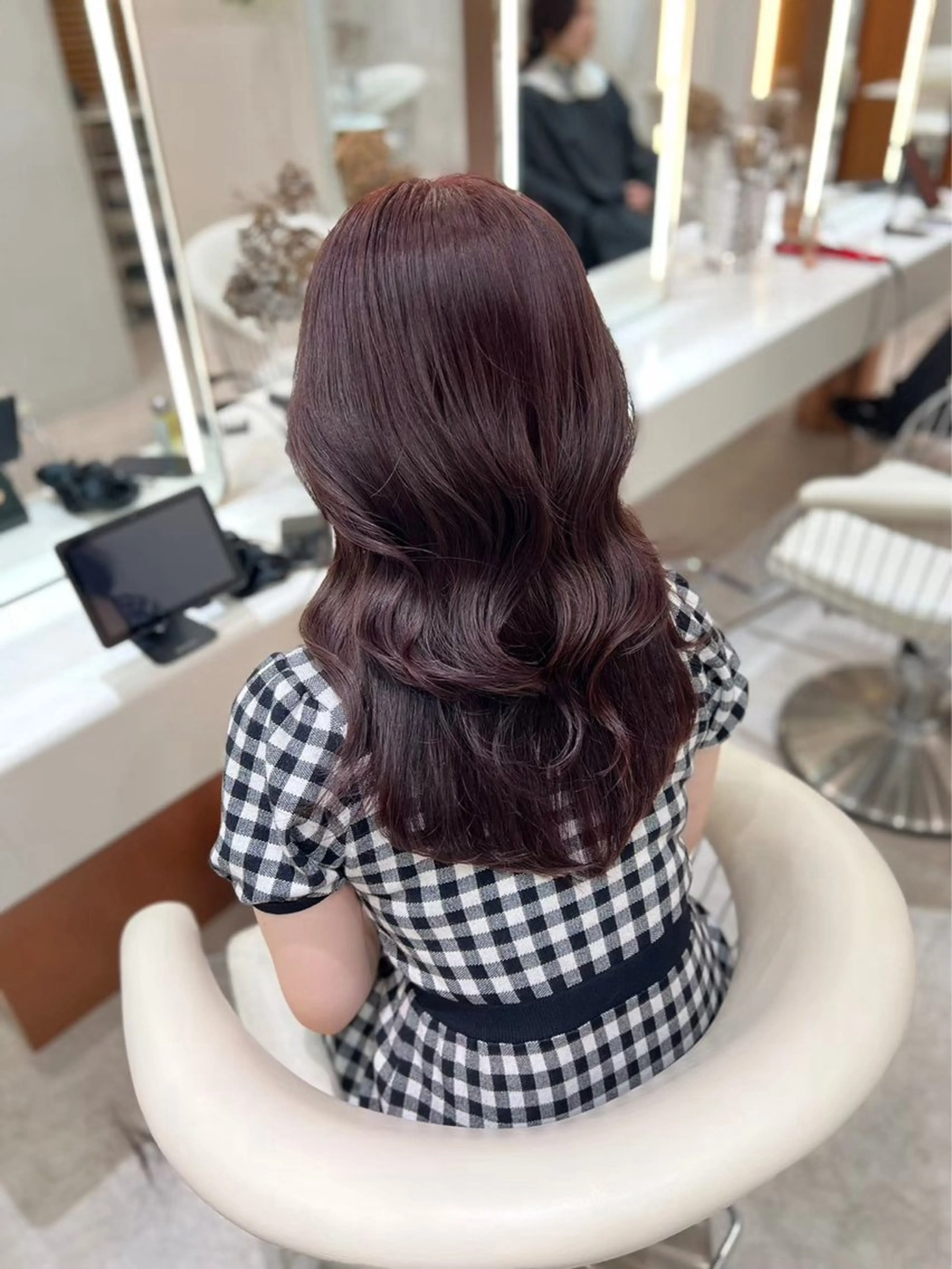 カラー ヘアカラー メンズショート/ピン パーマ/新宿/フウガのヘアスタイル