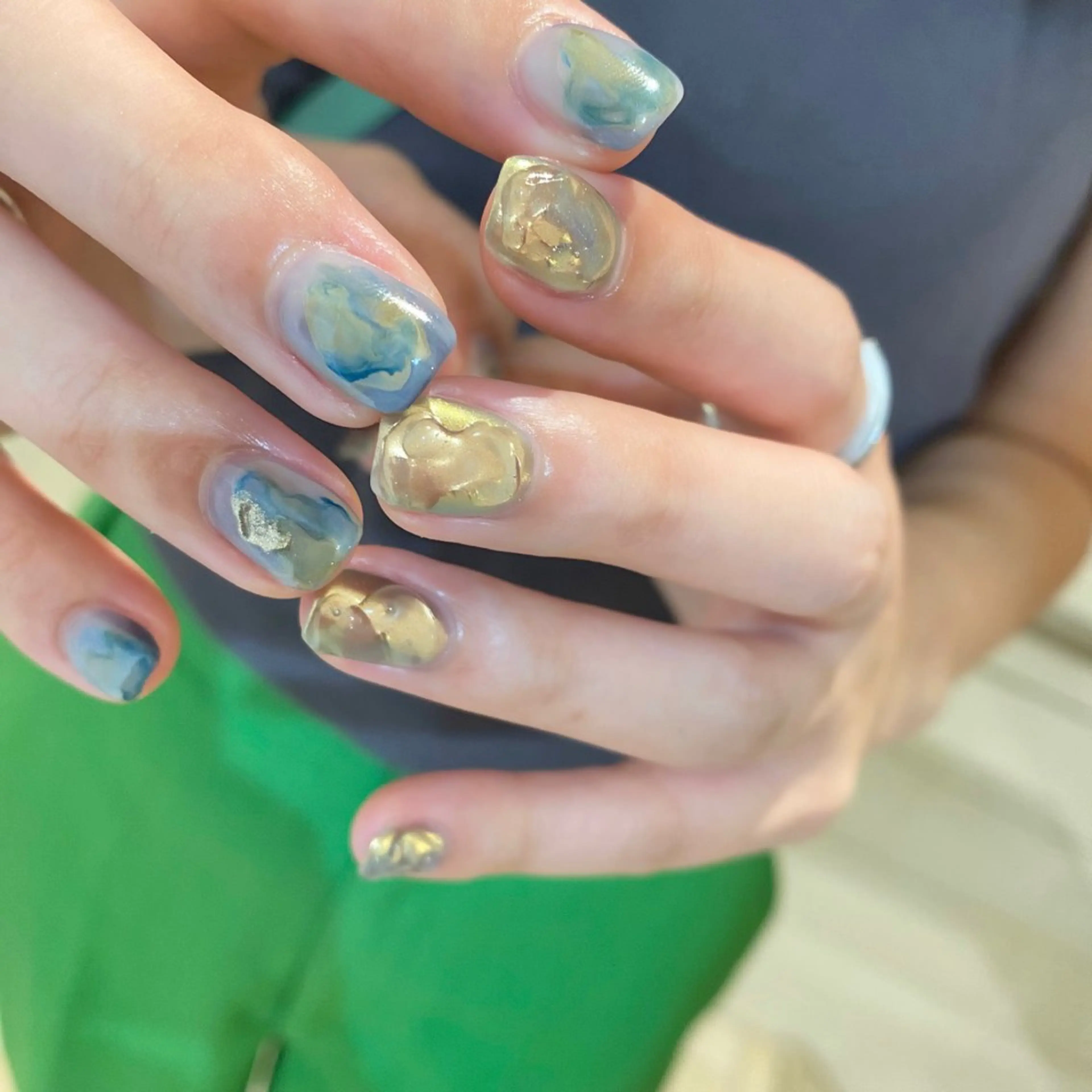 ネイル ハンドネイル Yuriko Omi パラジェル/渋谷のネイルデザイン