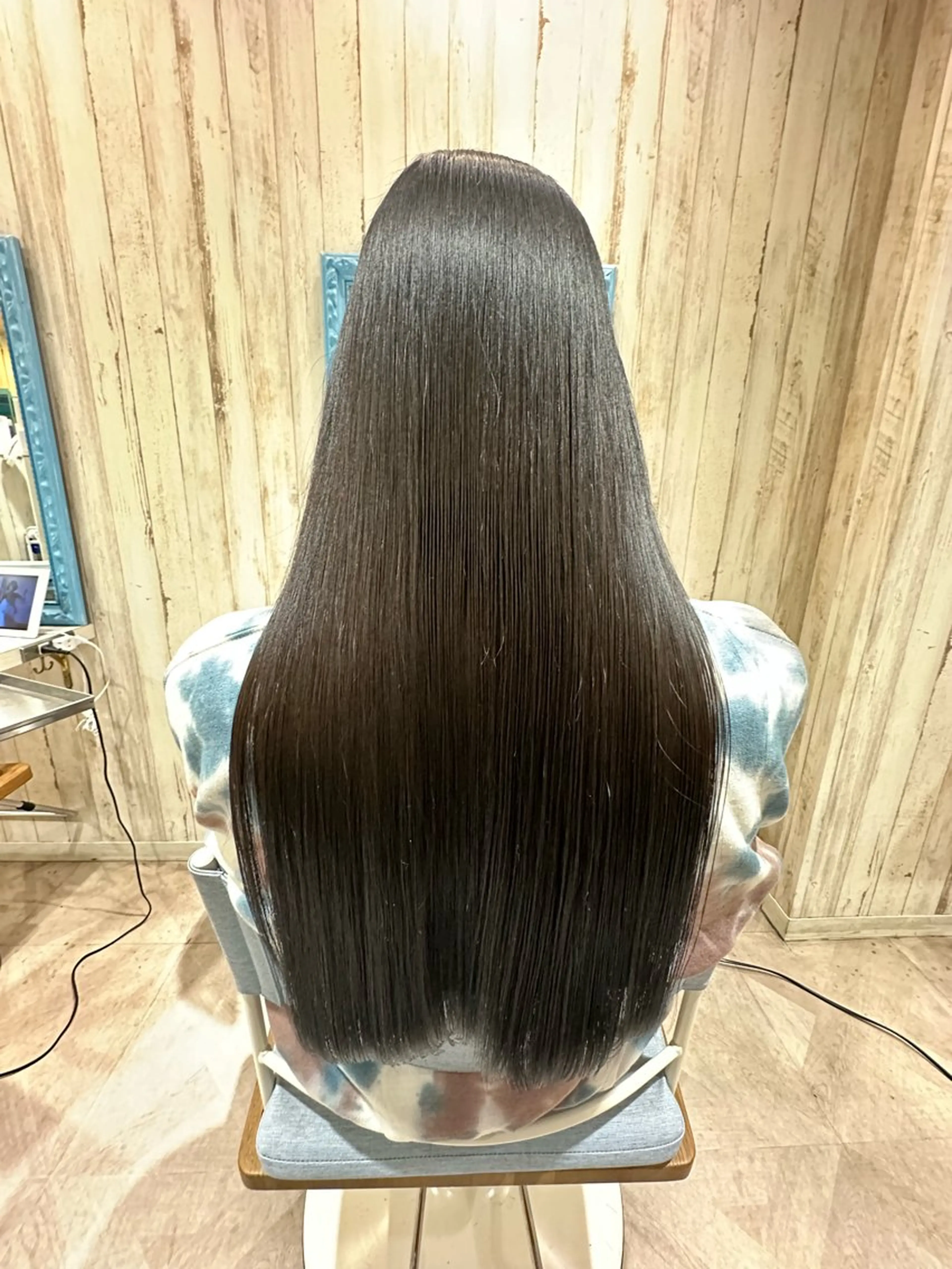 ロング カット ヘアカラー トリートメント 【✨髪質改善✨】 西岡　航成のヘアスタイル