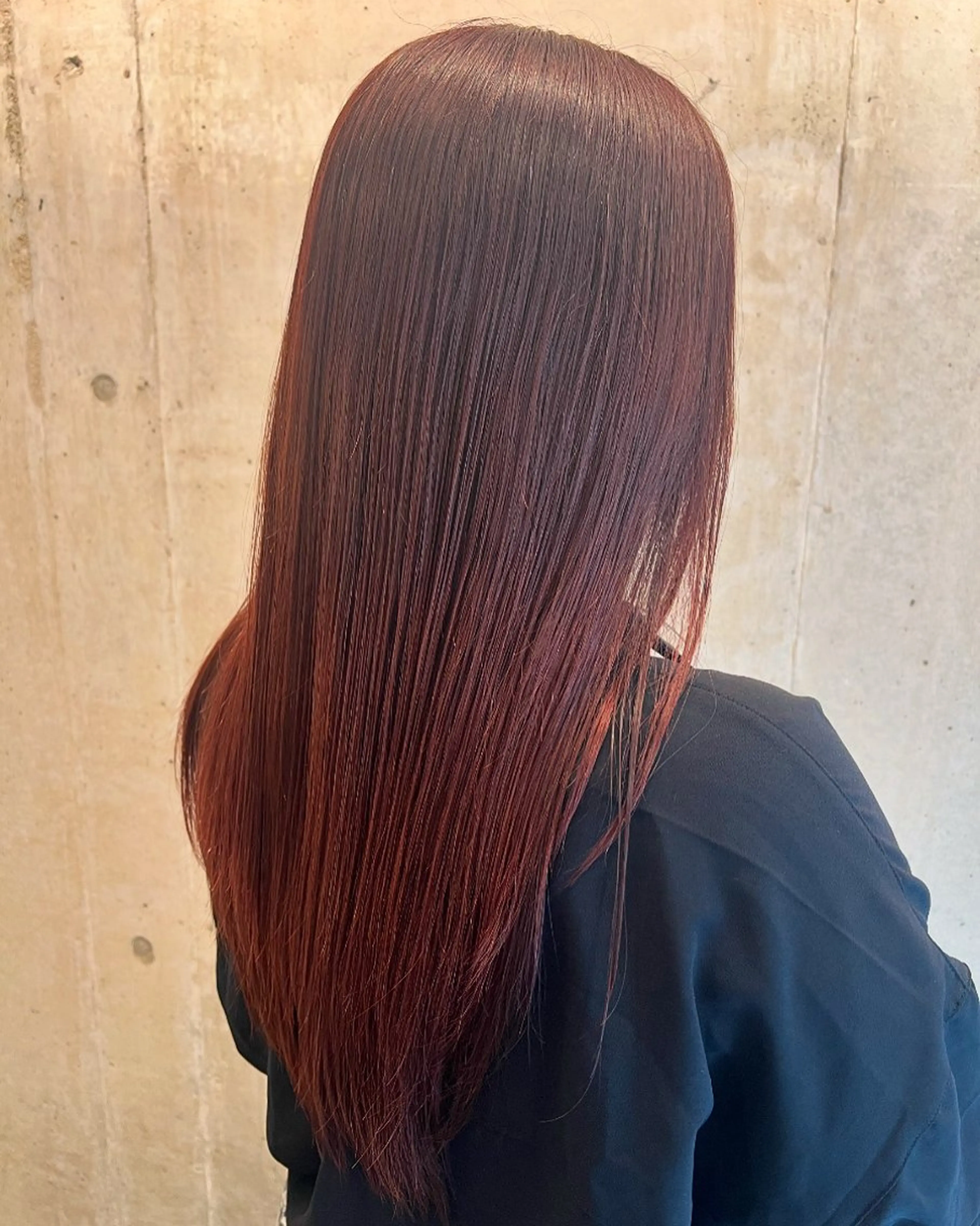 カラー ブラウンカラー ピンクカラー ROCCAhair 瞭汰のヘアスタイル