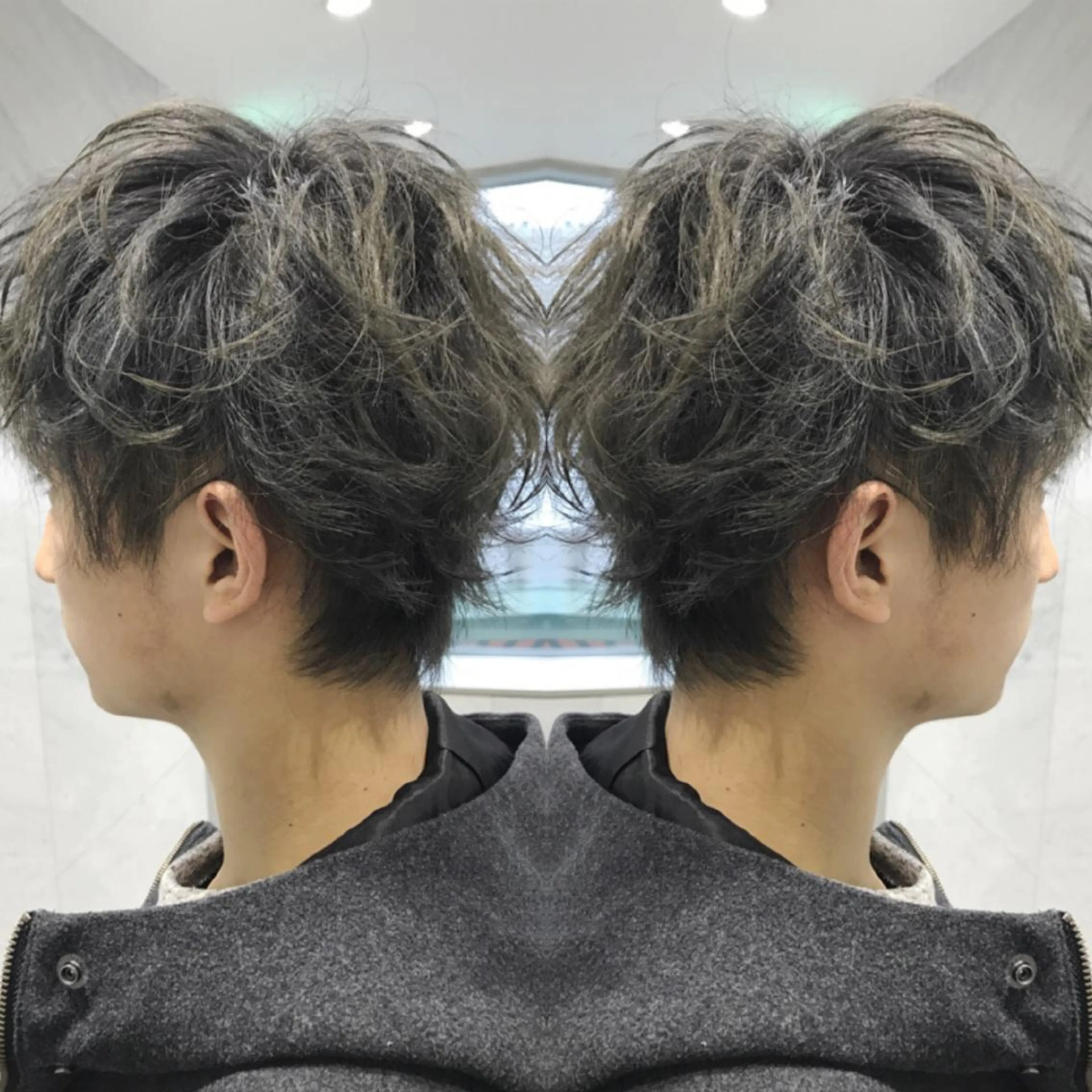 メンズカットの写真