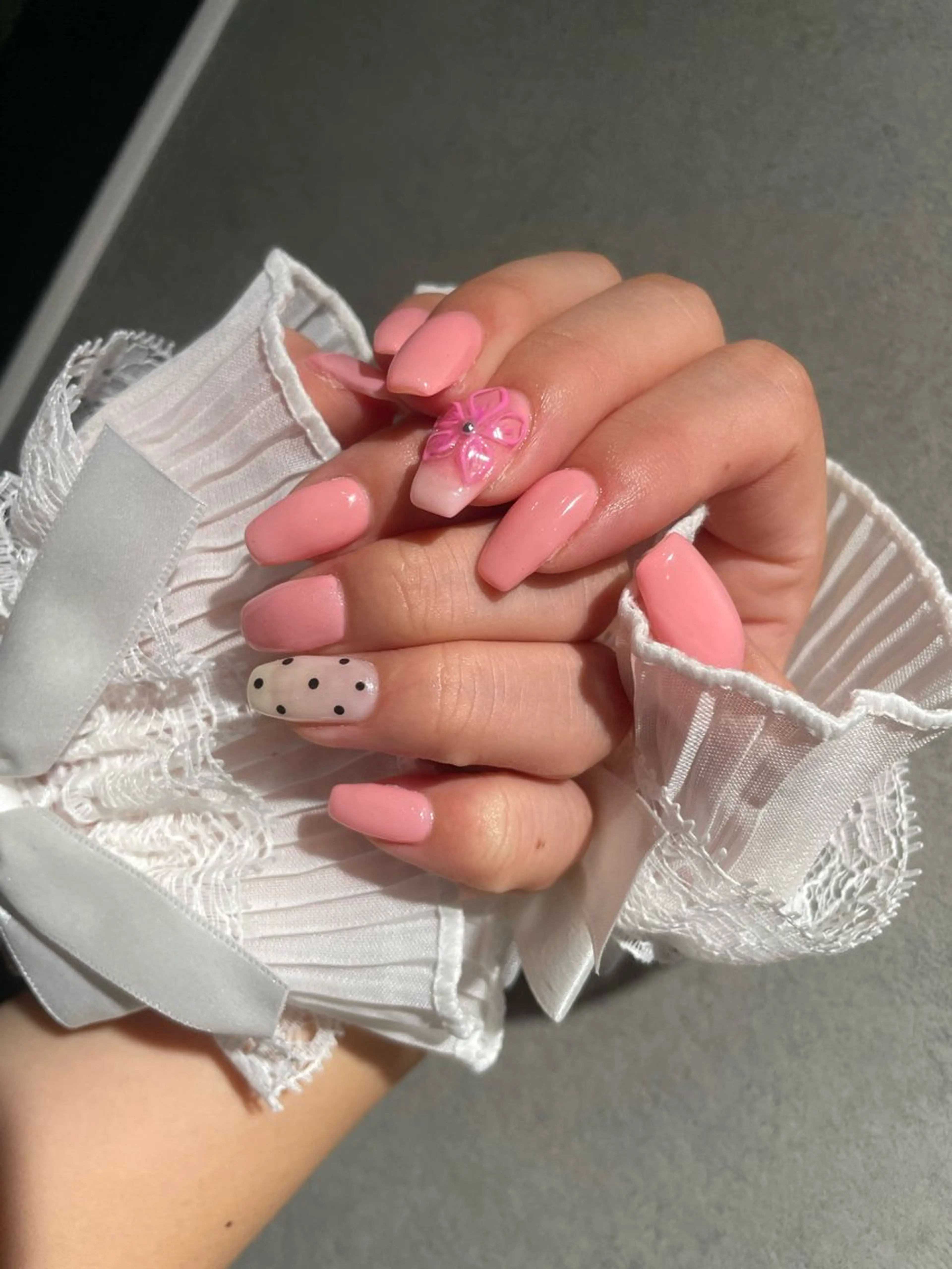 ネイル 持ち込み ハンドネイル I-nail Moeのネイルデザイン