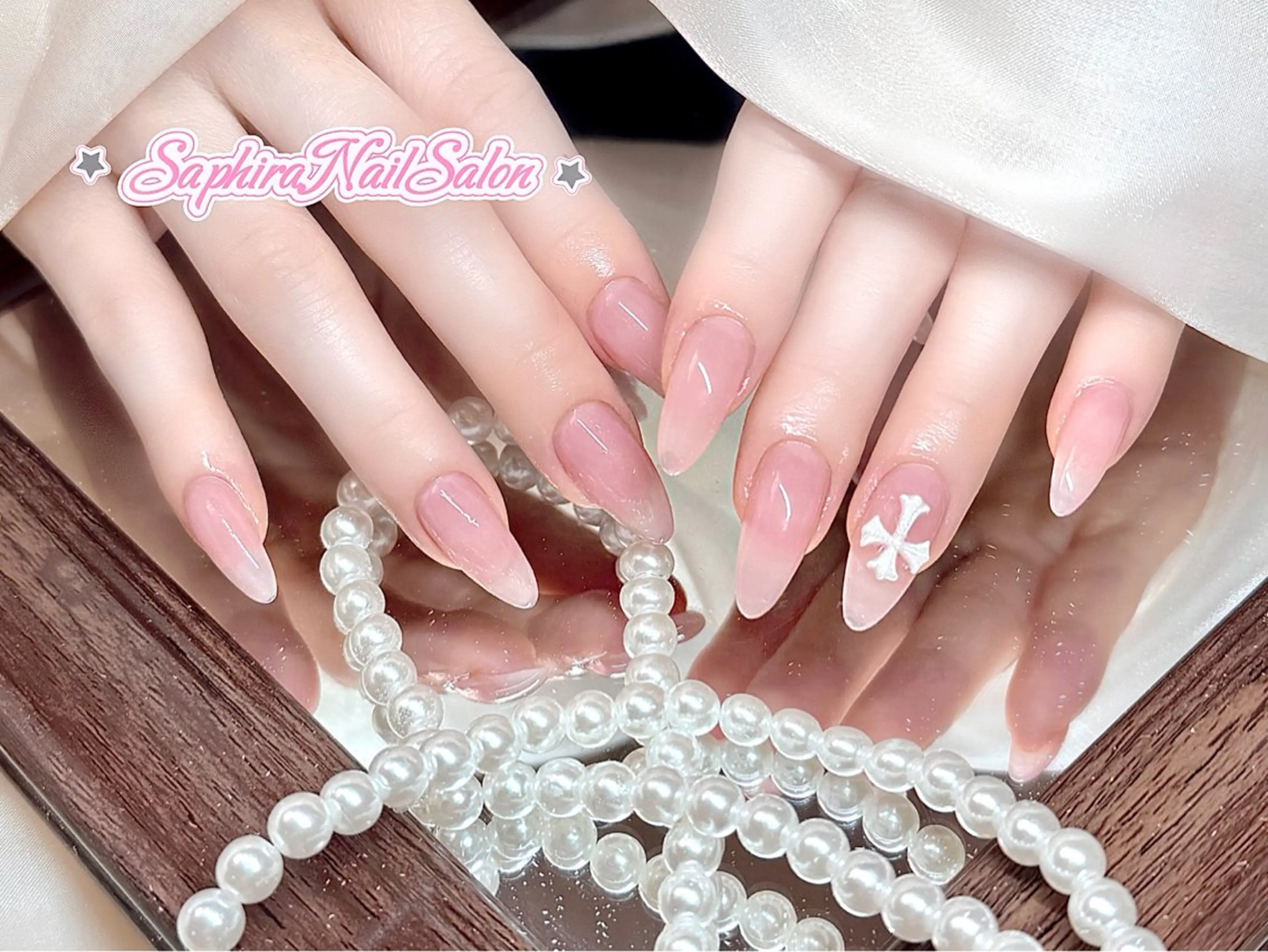 カラー ハンドネイル Saphiraネイル サロン錦糸町のネイルデザイン