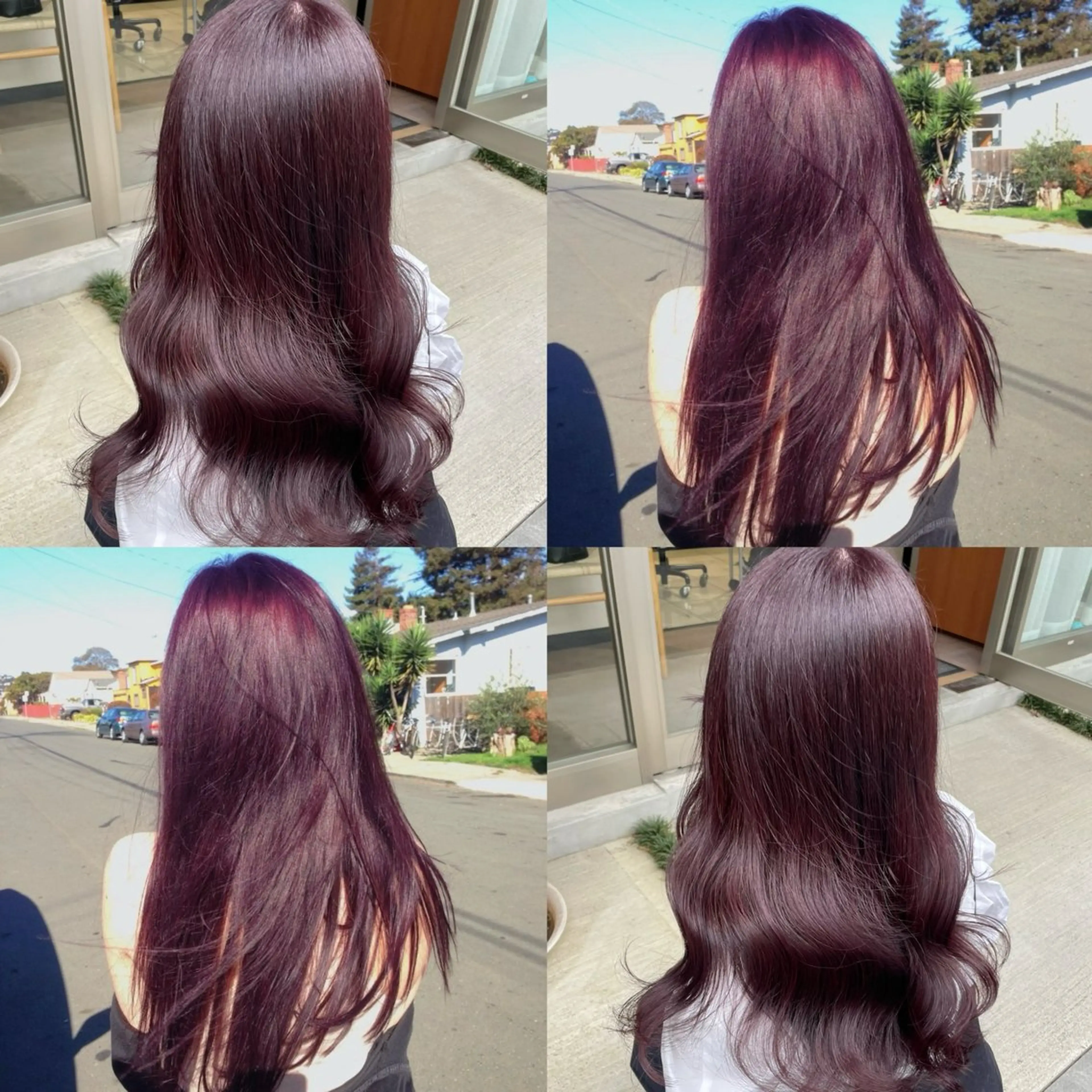 セミロング カラー カット ヘアカラー トリートメント ブリーチなしカラー kana🐱のヘアスタイル