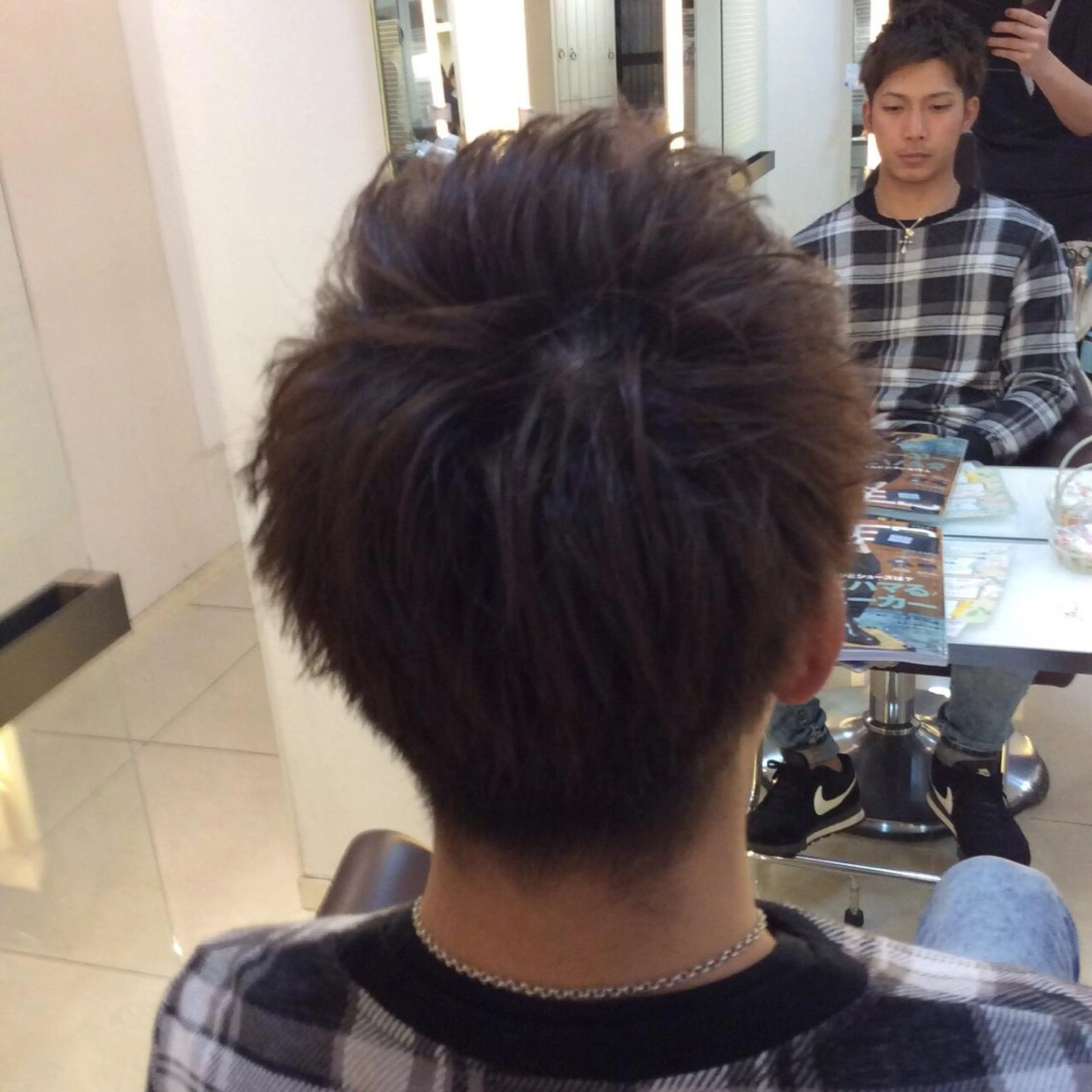 ショート メンズ 刈り上げ ショートヘア 似合わせ/代表 髪質改善/山田将大のヘアスタイル