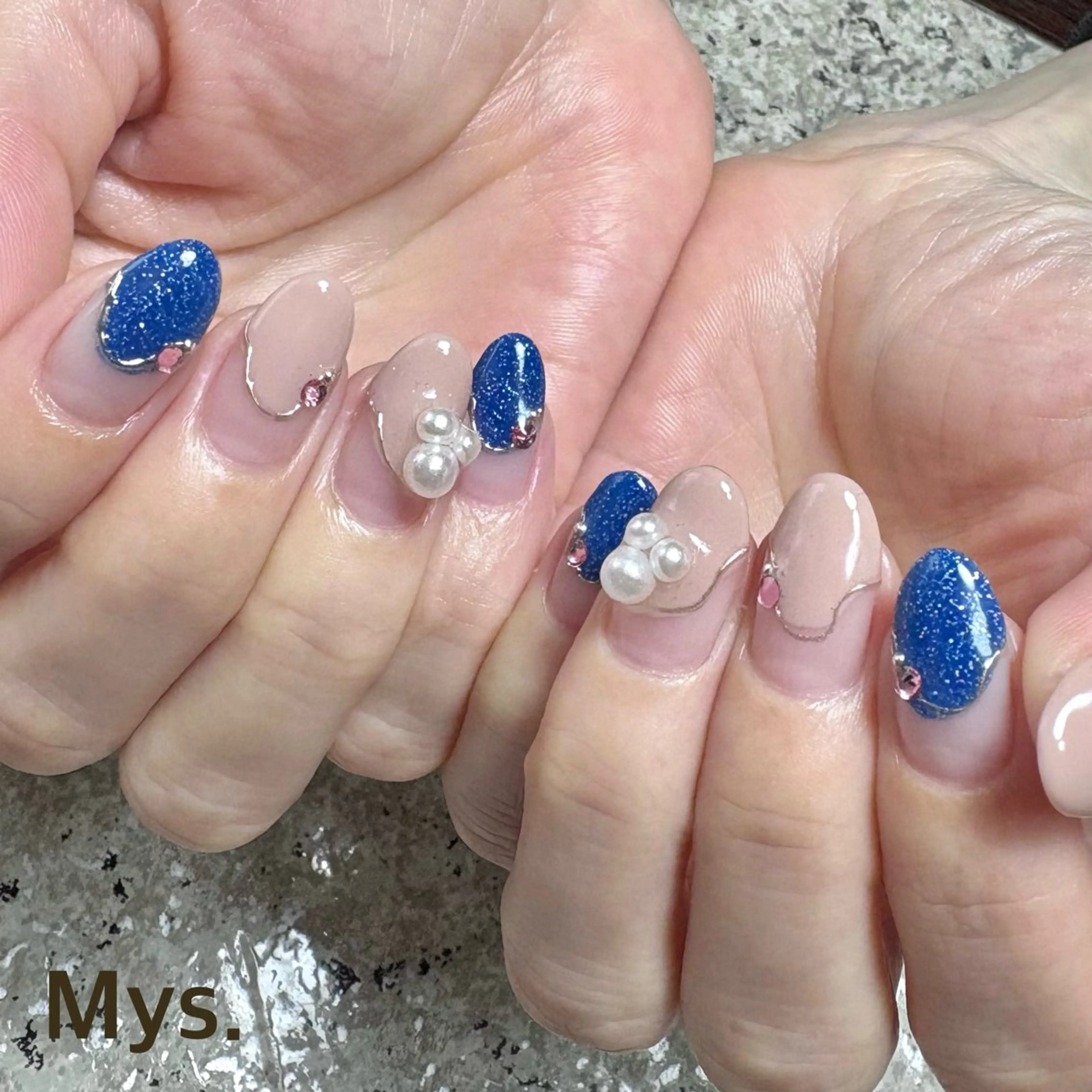 ネイル ハンドネイル Mys. 三上紗紀のネイルデザイン