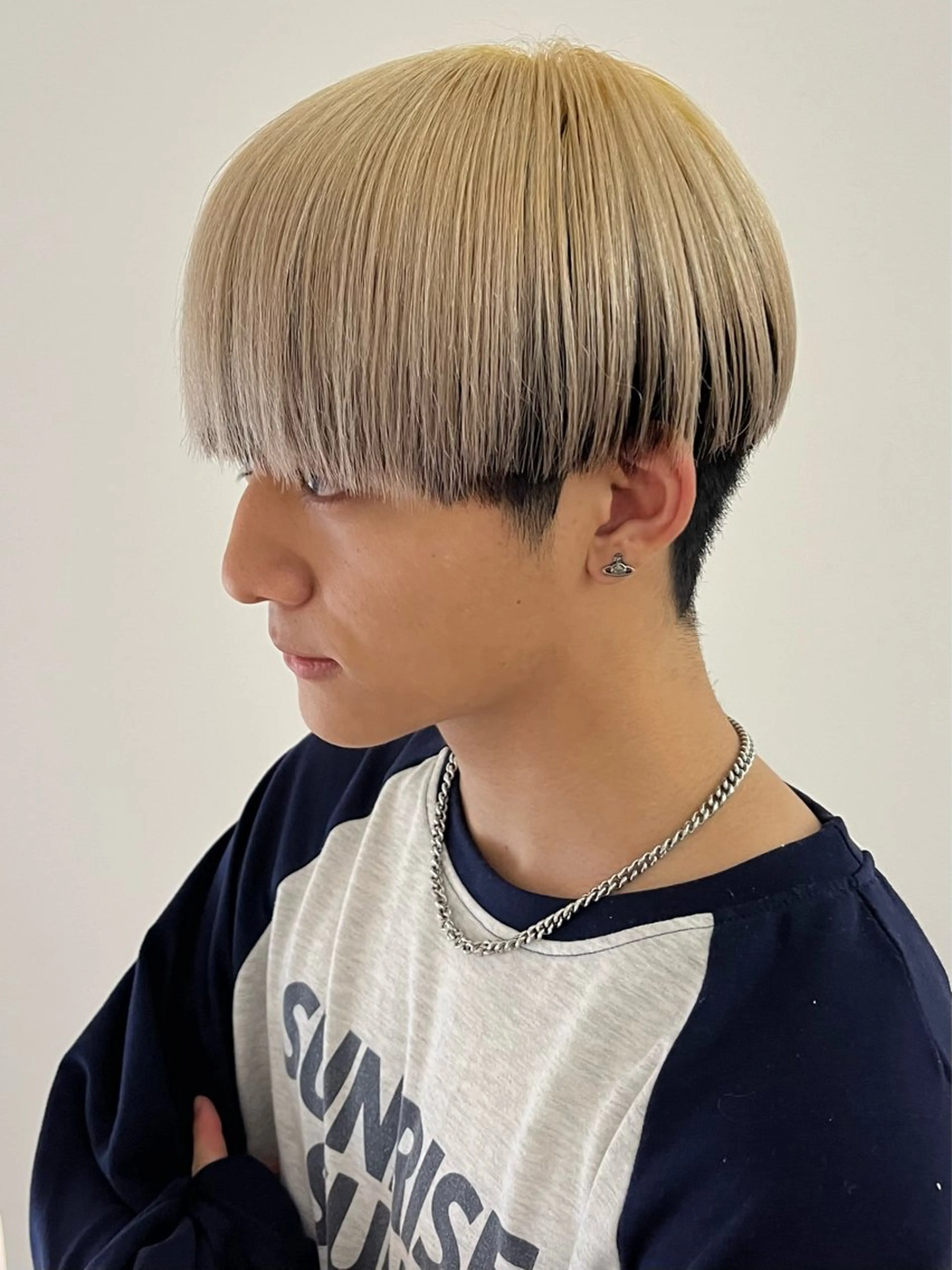 ショート メンズ カット メンズパーマ/ メッシュ📍ﾕﾘのヘアスタイル