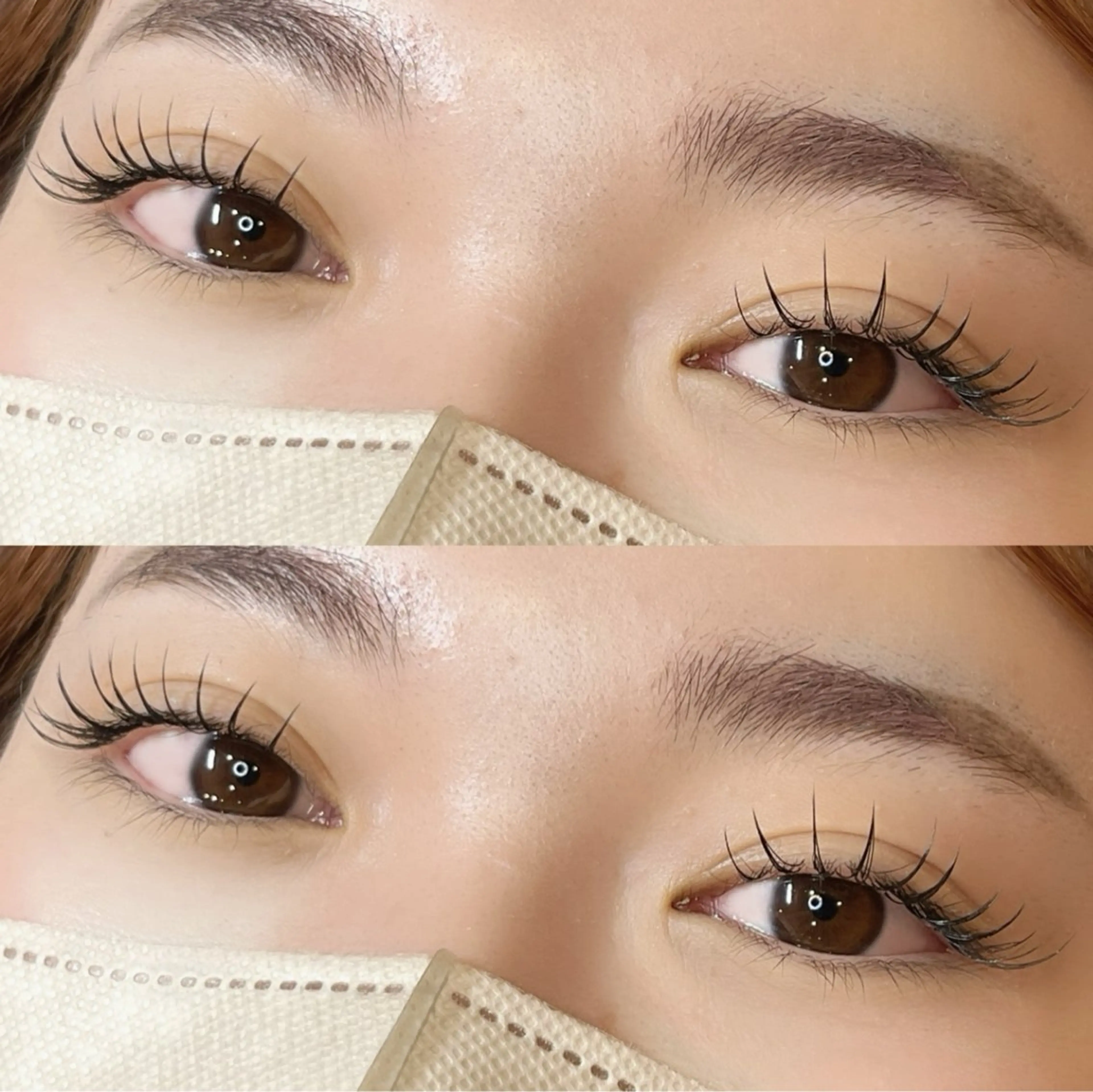 U29☁️フラットラッシュ120本（オフ無料）🪄束感コーティング無料💎30%OFFの写真