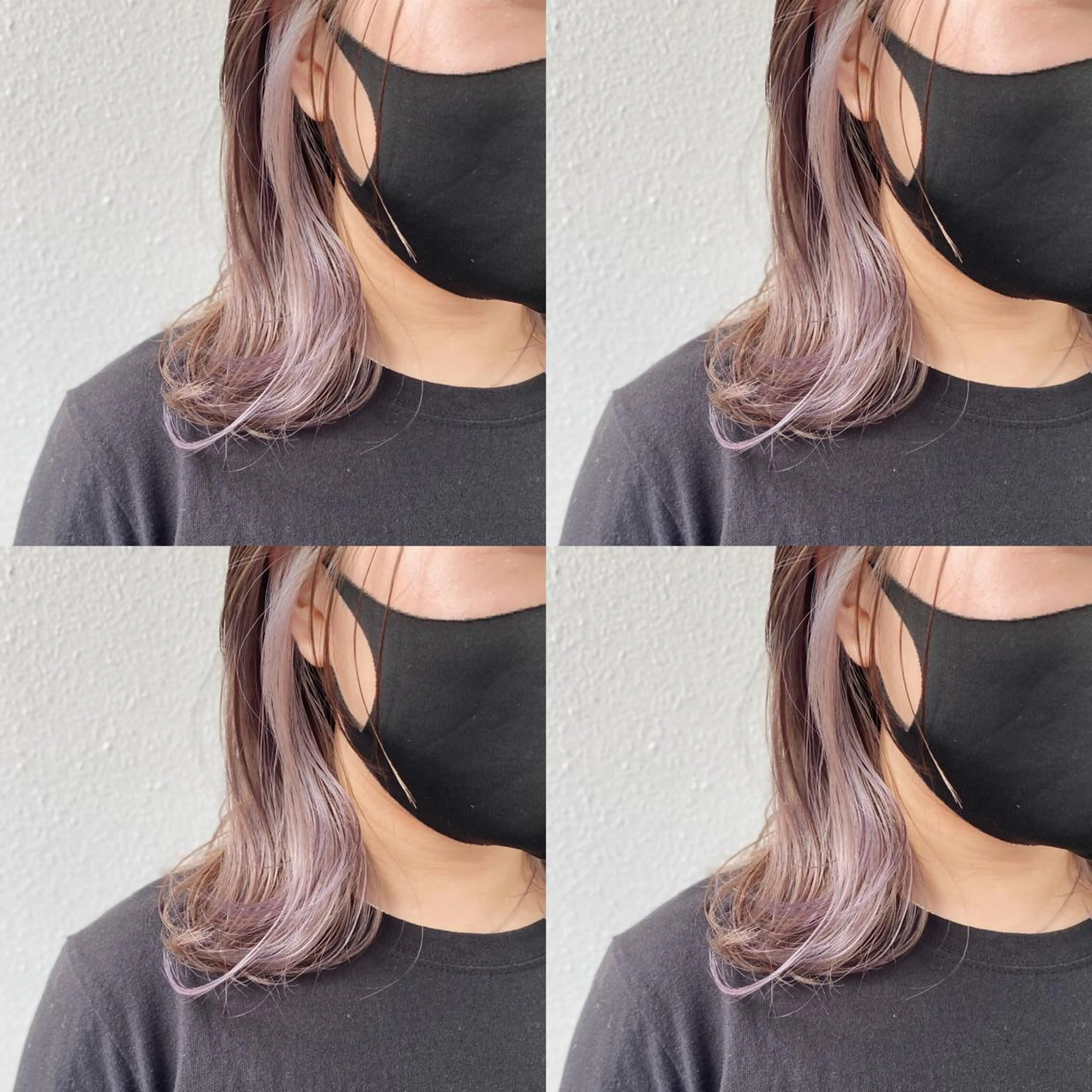 セミロング カラー ヘアアレンジ インナーカラー カット ヘアカラー トリートメント 竹内啓太 ボブのヘアスタイル